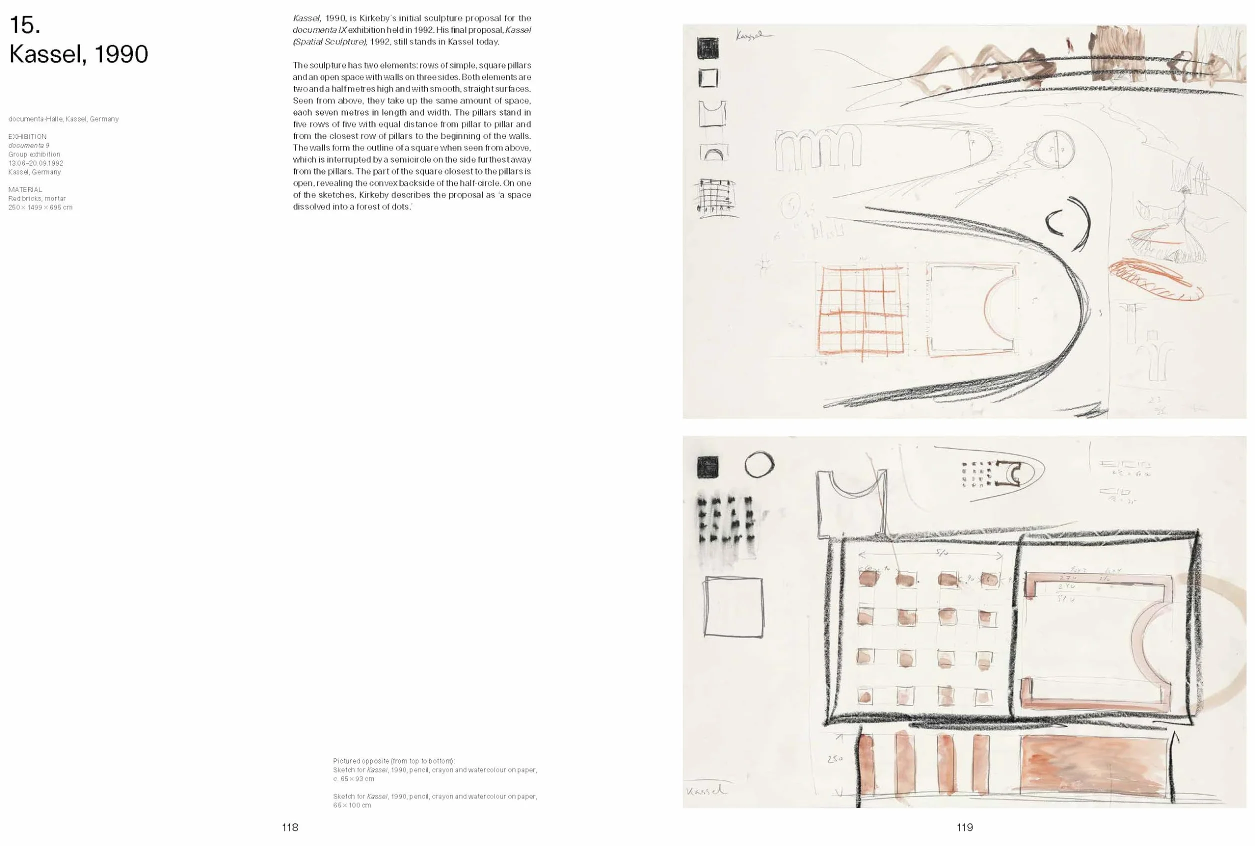Per Kirkeby: The Complete Bricks: Vol. 2: The Unrealized Projects