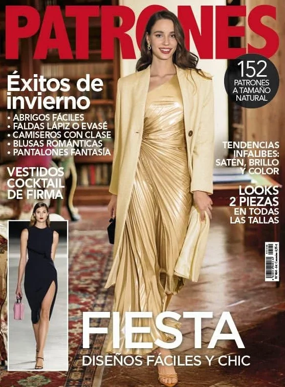 Revista Patrones #464 | Fiesta: Vestidos Cocktail, éxitos de invierno