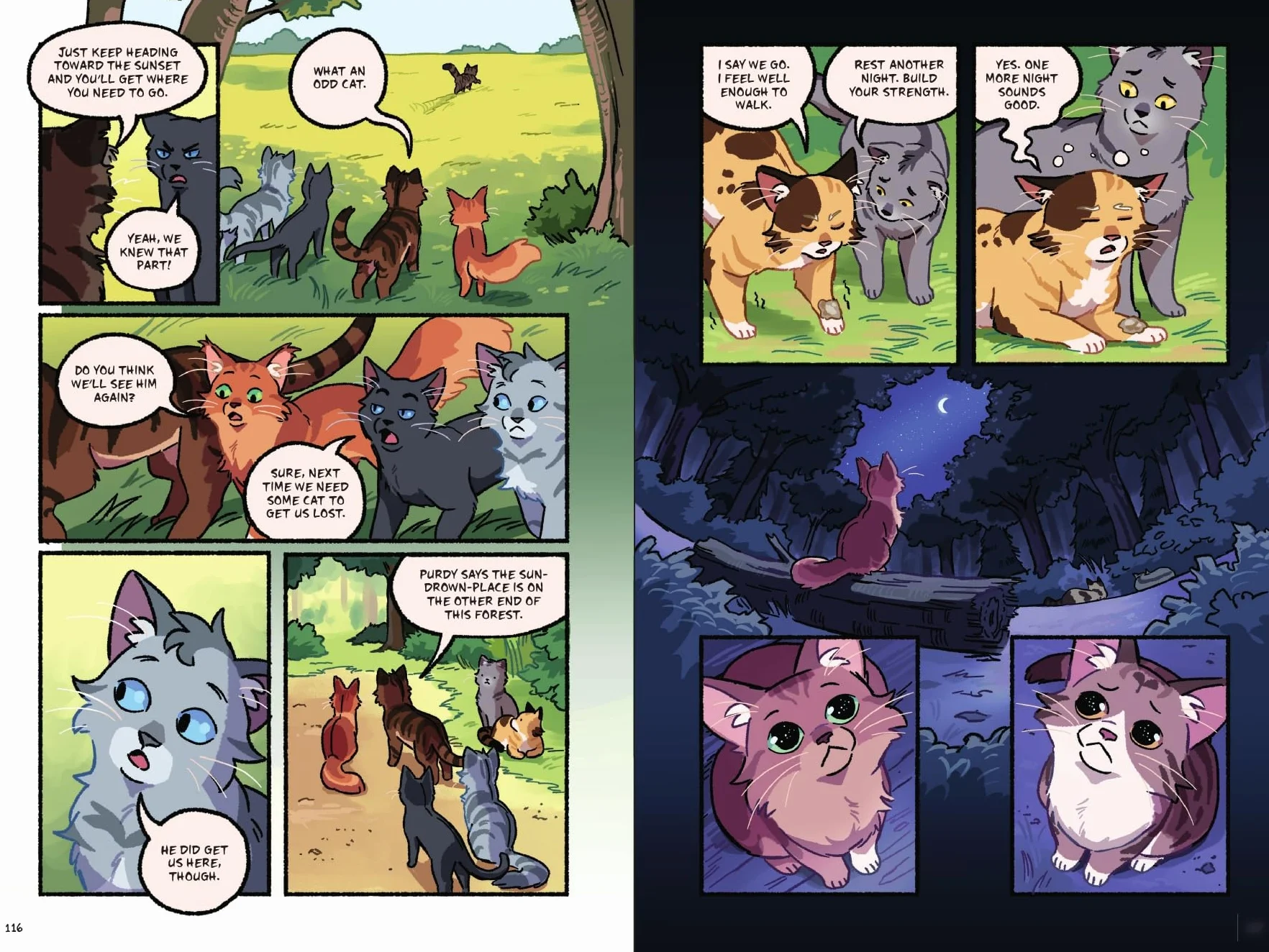 Warriors Graphic Novel: The New Prophecy, Part One of Three 4