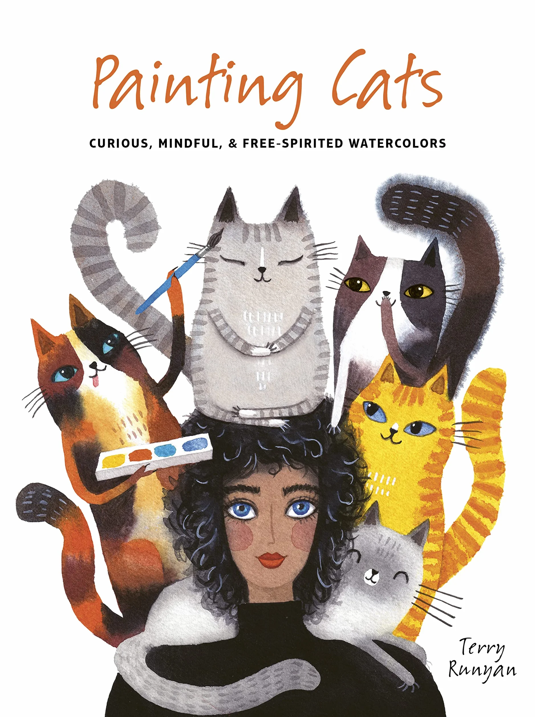 Painting Cats: Curious, Mindful & Free-Spirited Watercolors