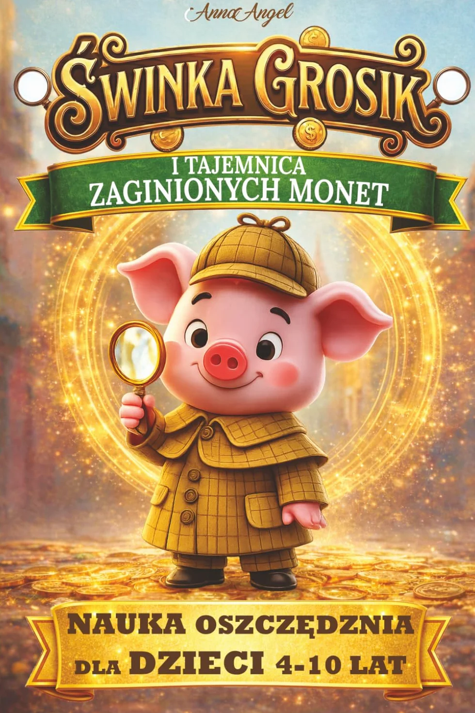 Świnka Grosik i Tajemnica Zaginionych Monet: Baśniowa opowieść o oszczędzaniu