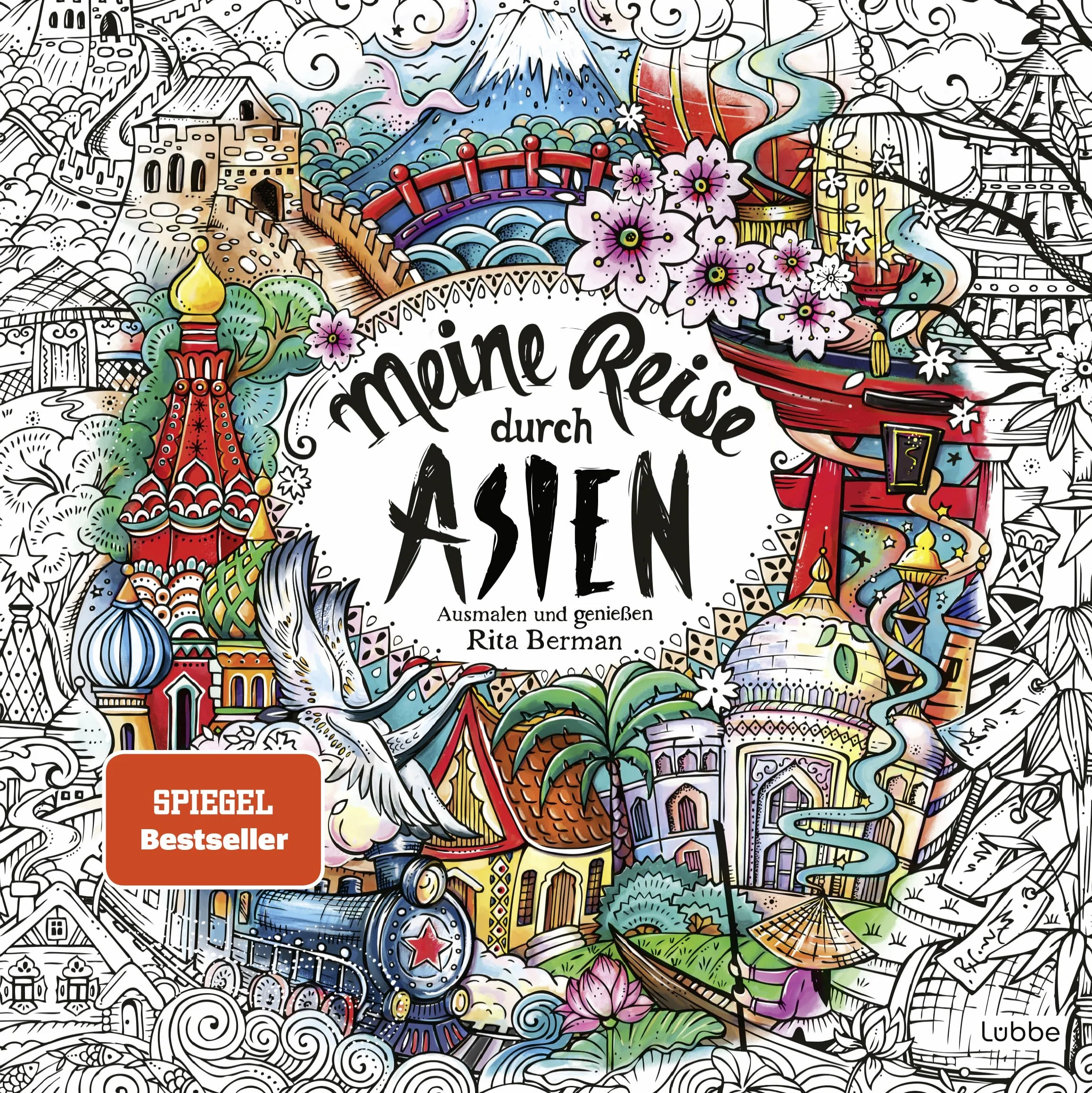 Meine Reise durch Asien: Ausmalen und genießen: 10
