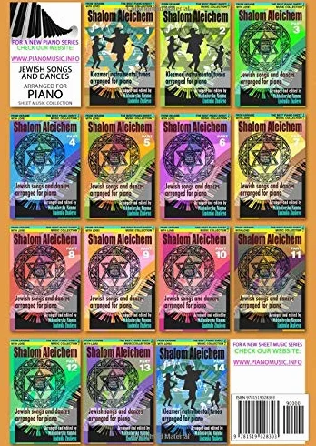 Shalom Aleichem – Piano Sheet Music Collection Part 1 – Klezmer Songs And Dances