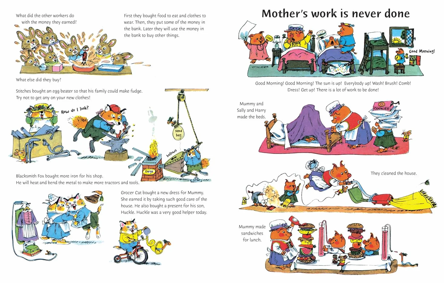 What Do People Do All Day?: A Classic Children's Picture Book
