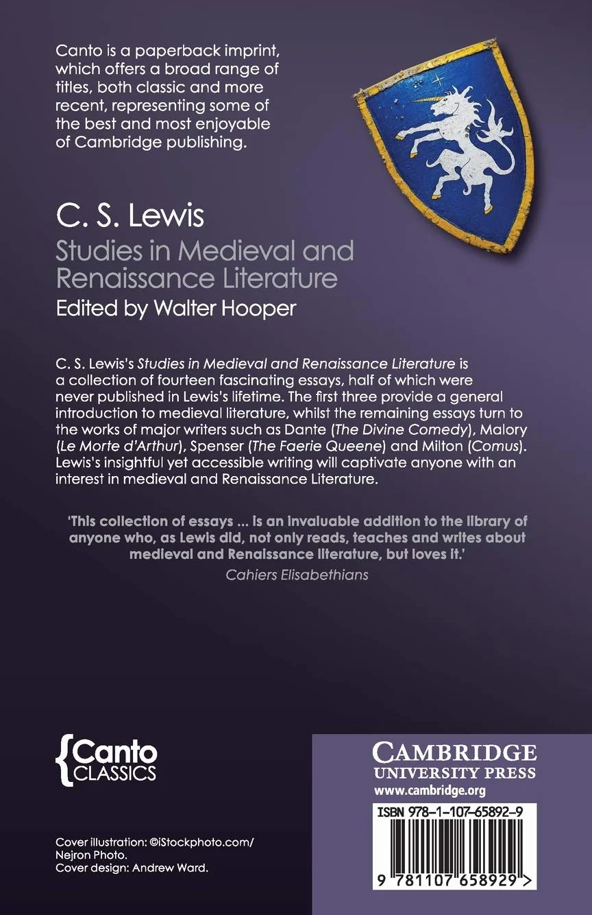 Studies in Medieval and Renaissance Literature