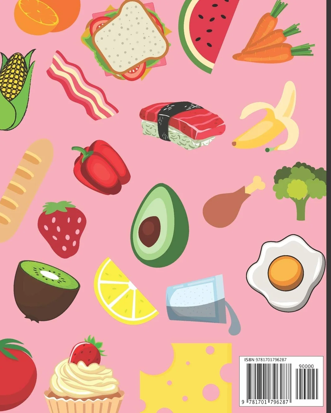 My Weekly Food Journal: Kids Food Planner & Daily Nutrition Workbook - Healthy Eating Journal for Boys & Girls Pink