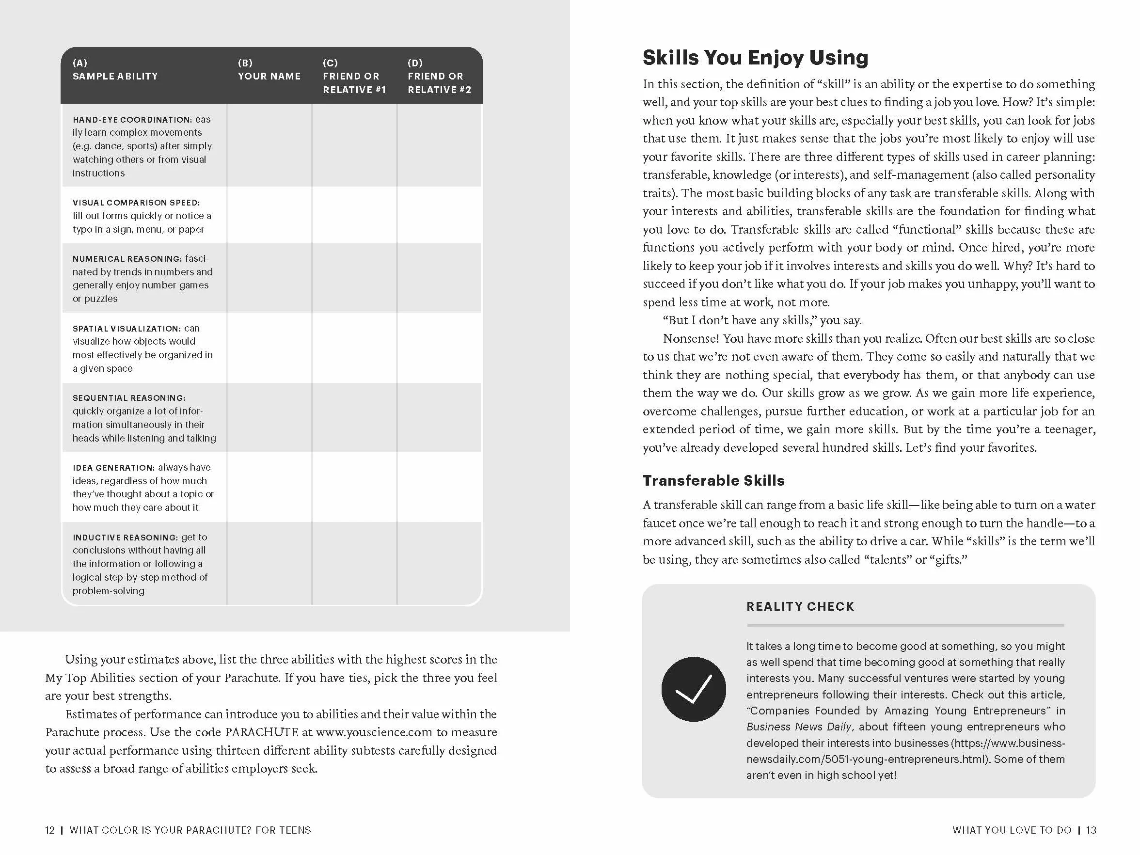What Color Is Your Parachute? for Teens, Fourth Edition: Discover Yourself, Design Your Future, Plan Dream Job