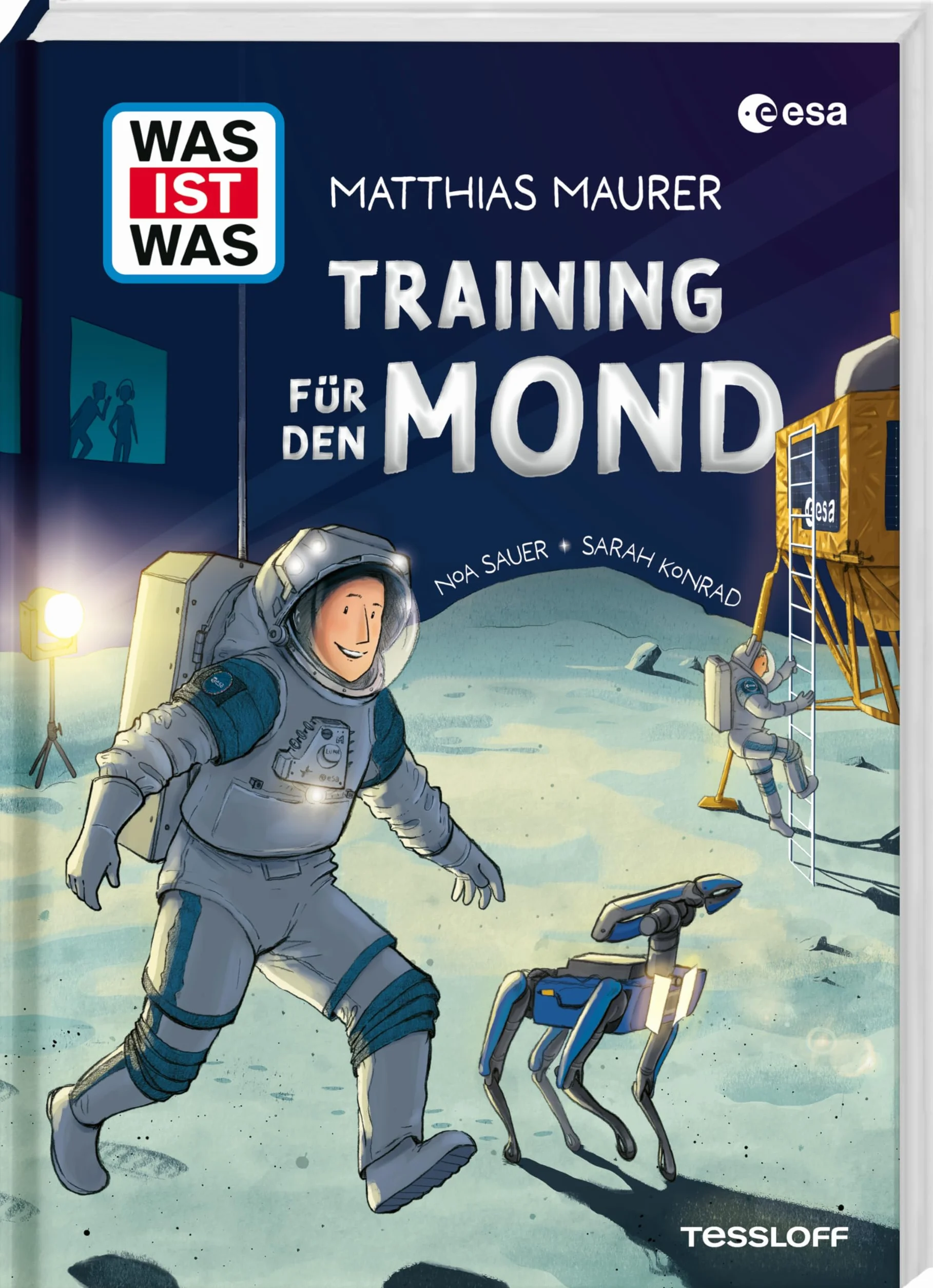 WAS IST WAS Training für den Mond