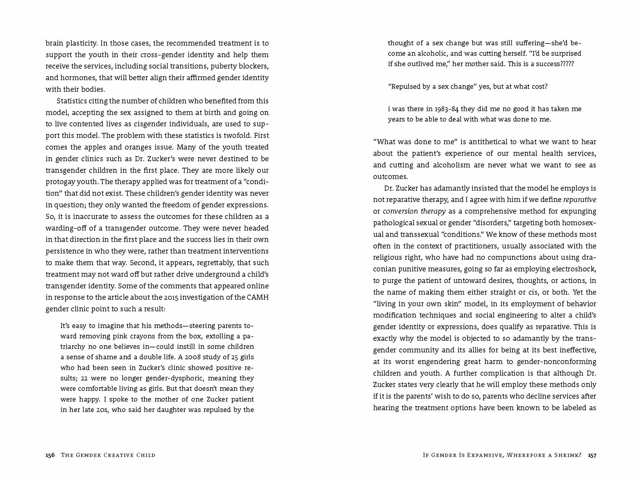 The Gender Creative Child: Pathways for Nurturing and Supporting Children