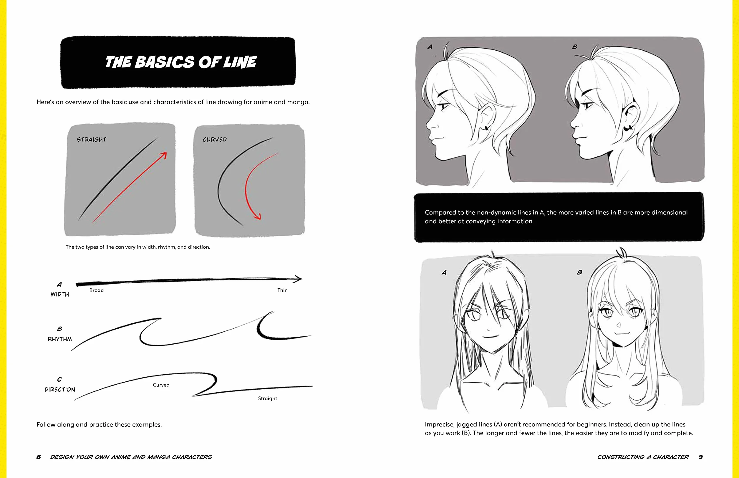 Design Your Own Anime and Manga Characters: Step-By-Step Lessons for Creating and Drawing Unique Characters - Learn Anatomy, Poses, Expressions, Costumes, and More