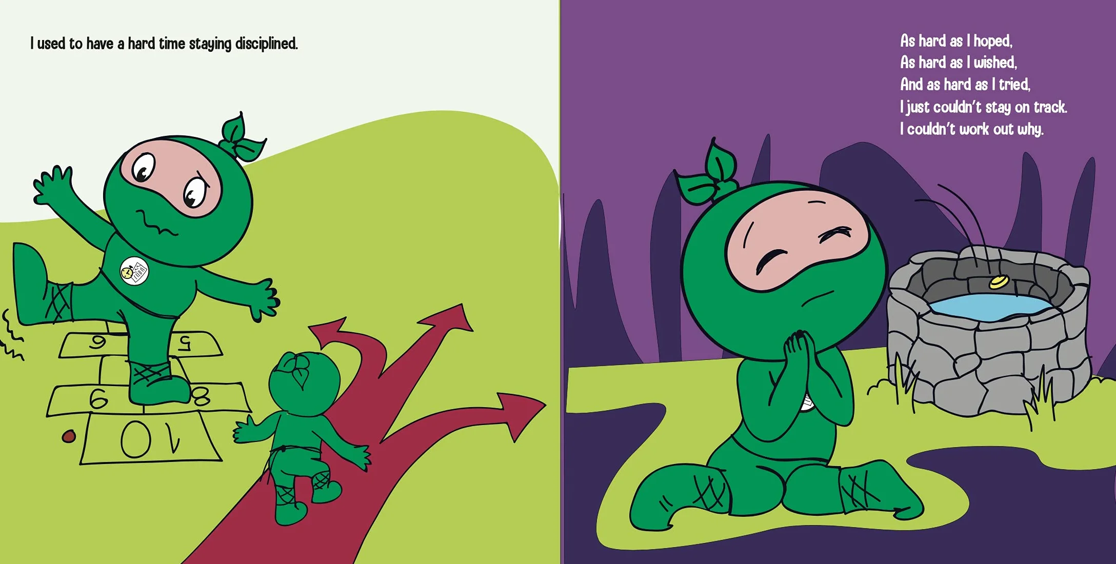 Self-Disciplined Ninja: A Children's Book About Improving Willpower: 47