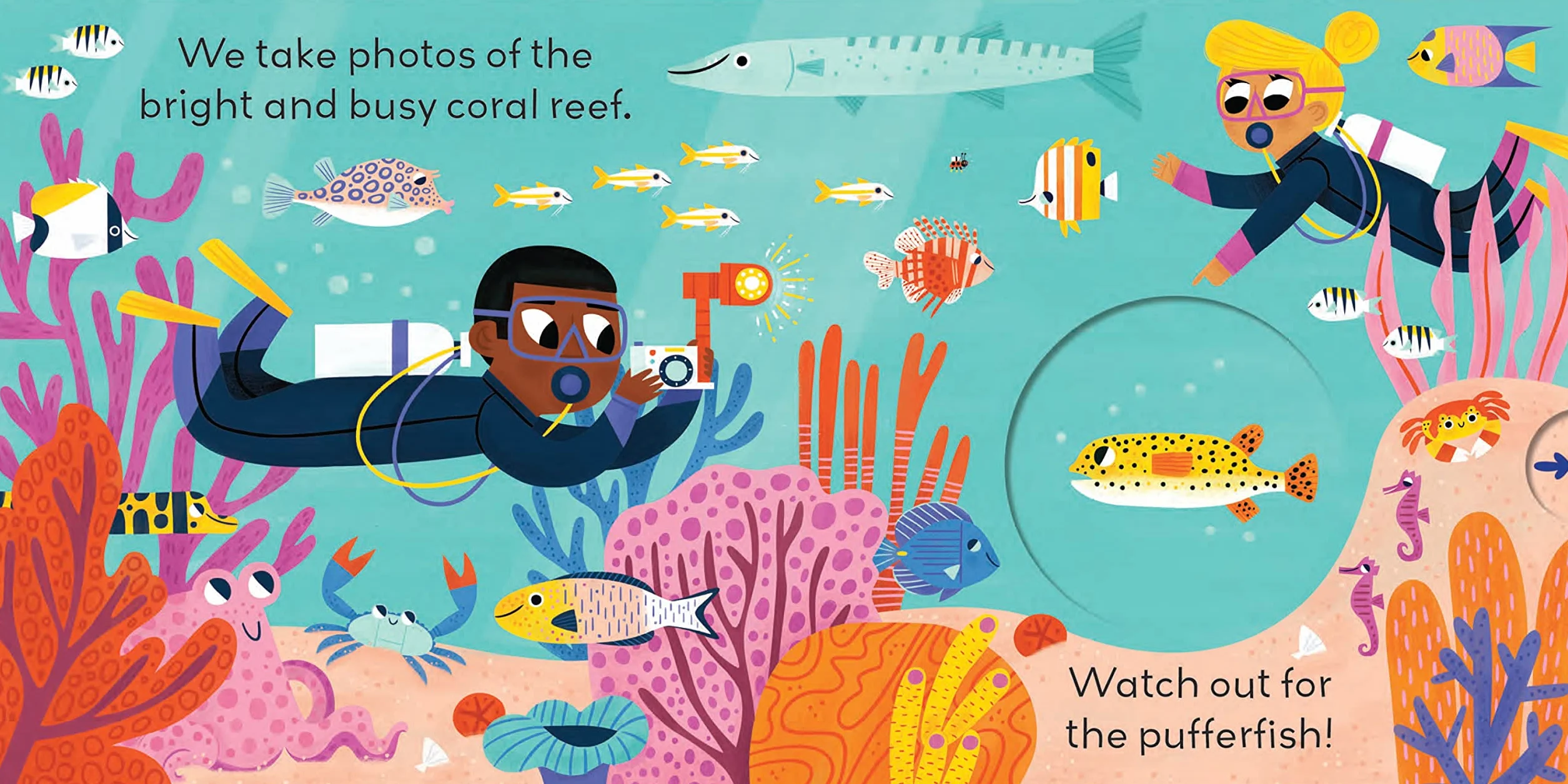 LITTLE WORLD: UNDER THE SEA: Under the Sea : A push-and-pull adventure