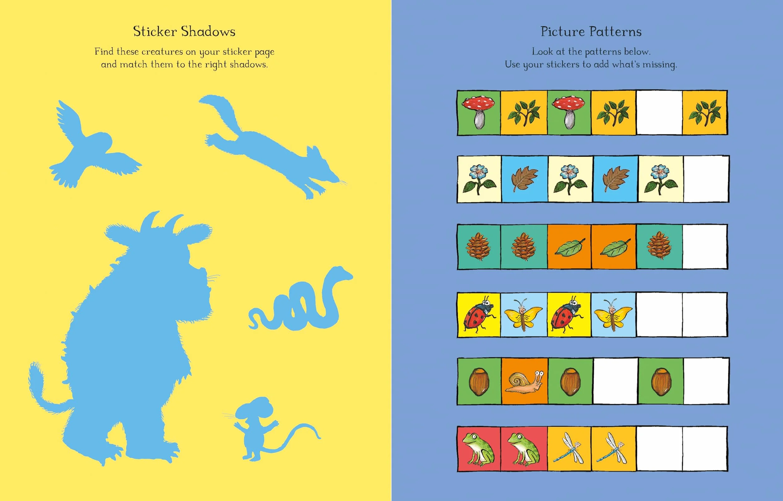 The Gruffalo: A First Sticker Book: over 250 easy-to-use stickers
