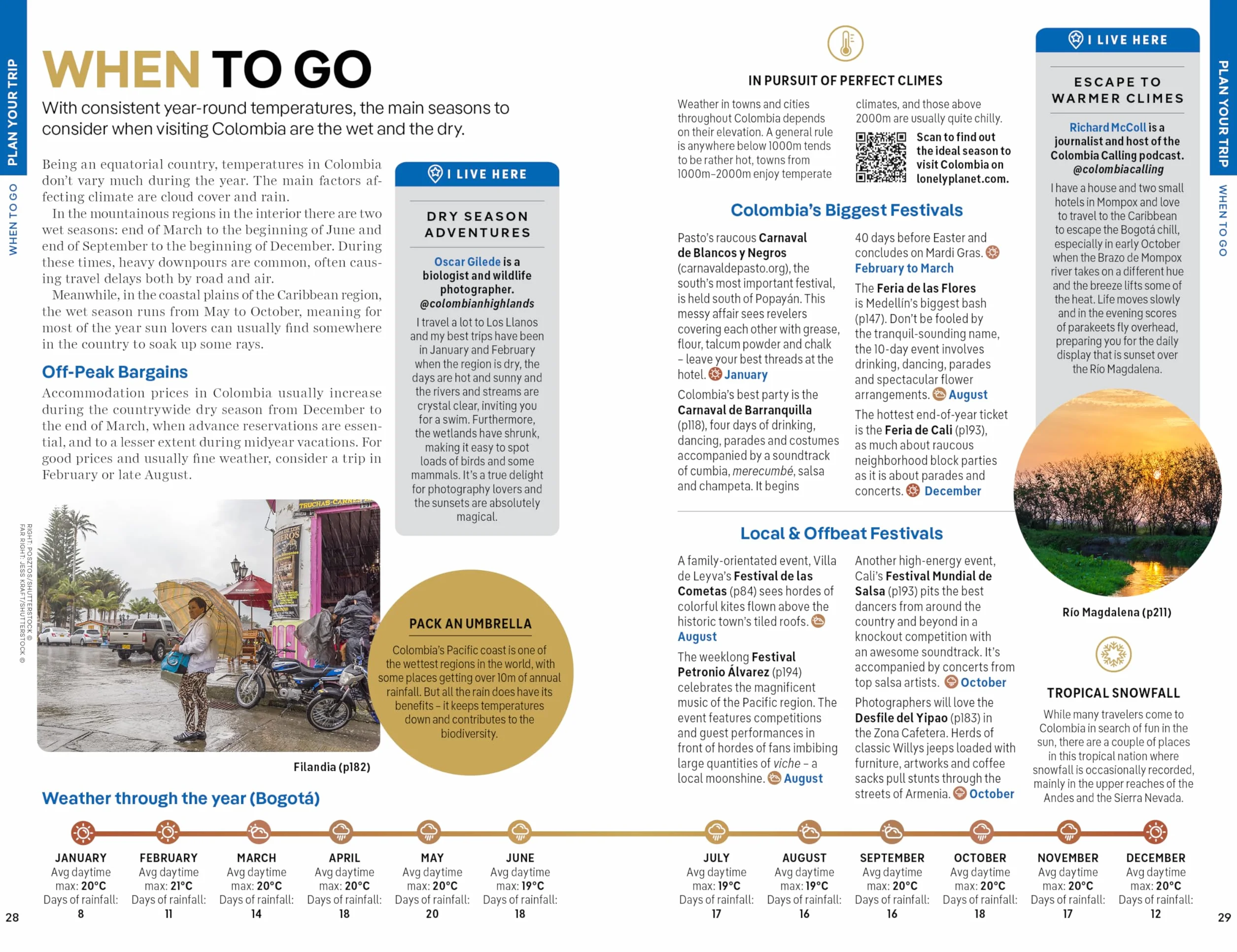 Colombia 10ed Anglais Detailed Itineraries Travel Like a Local Insider Tips Covers Bogota Caribbean Coast Medellin Cali Amazon Basin