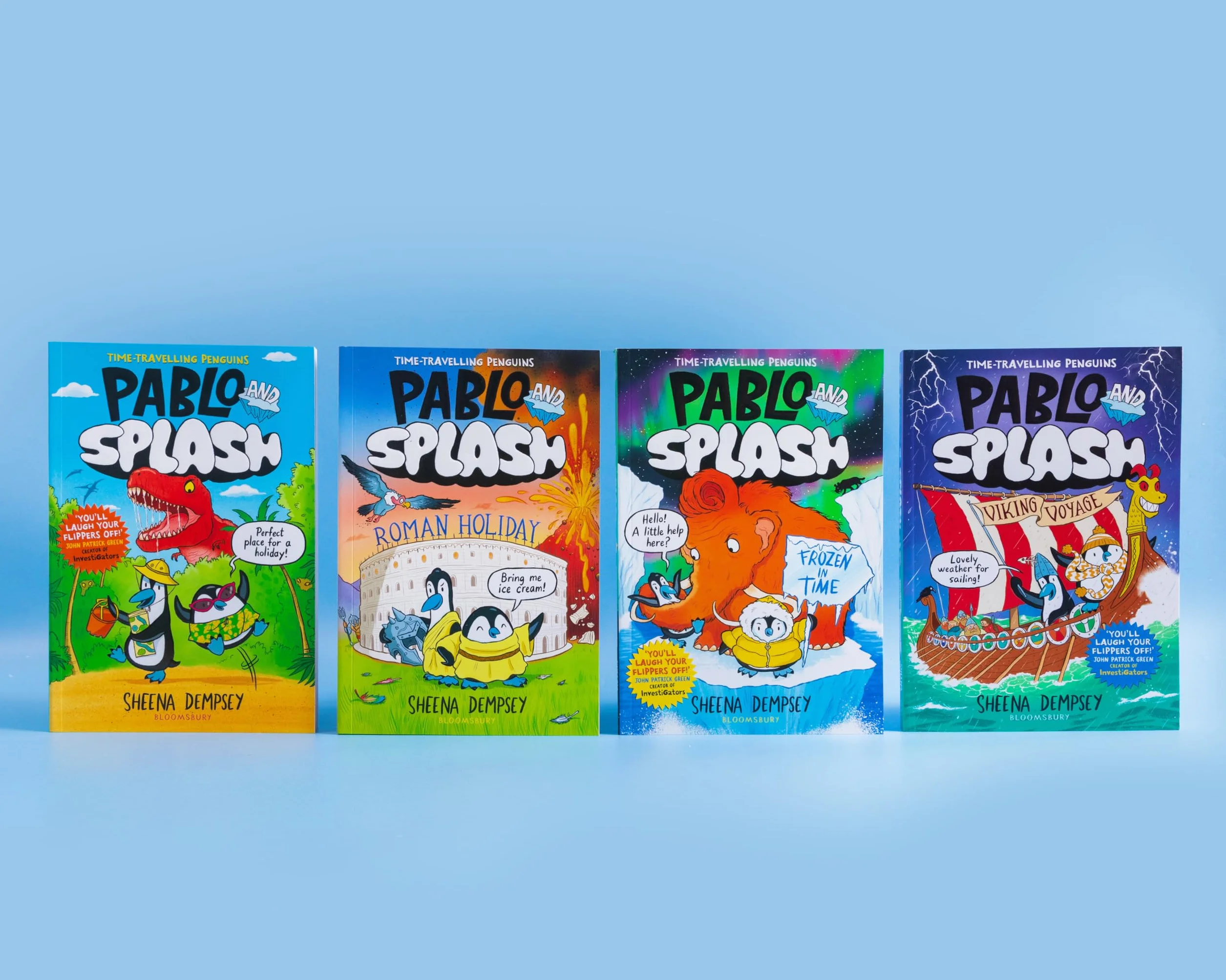 Pablo and Splash: Viking Voyage: Hilarious Kids' Graphic Novel Time-Travelling Penguins