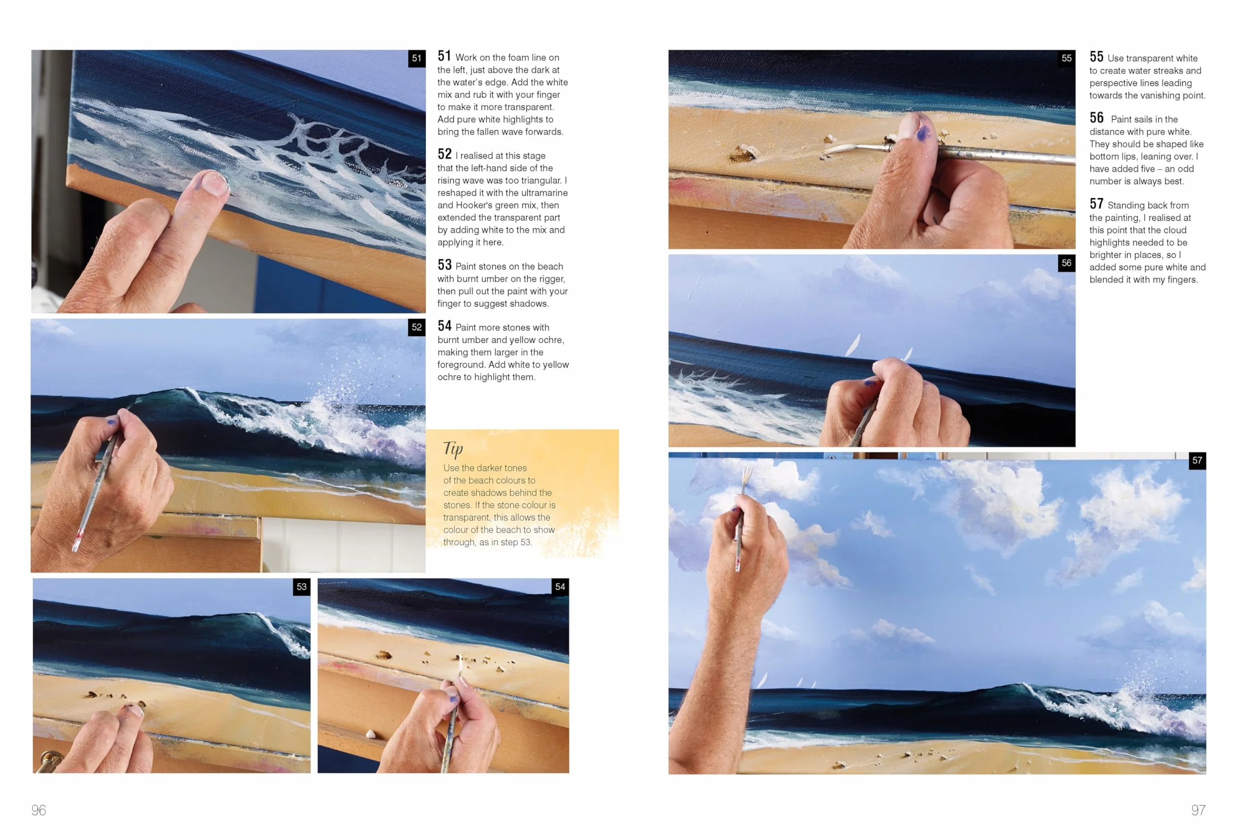 Sea & Sky in Acrylics: Techniques & Inspiration