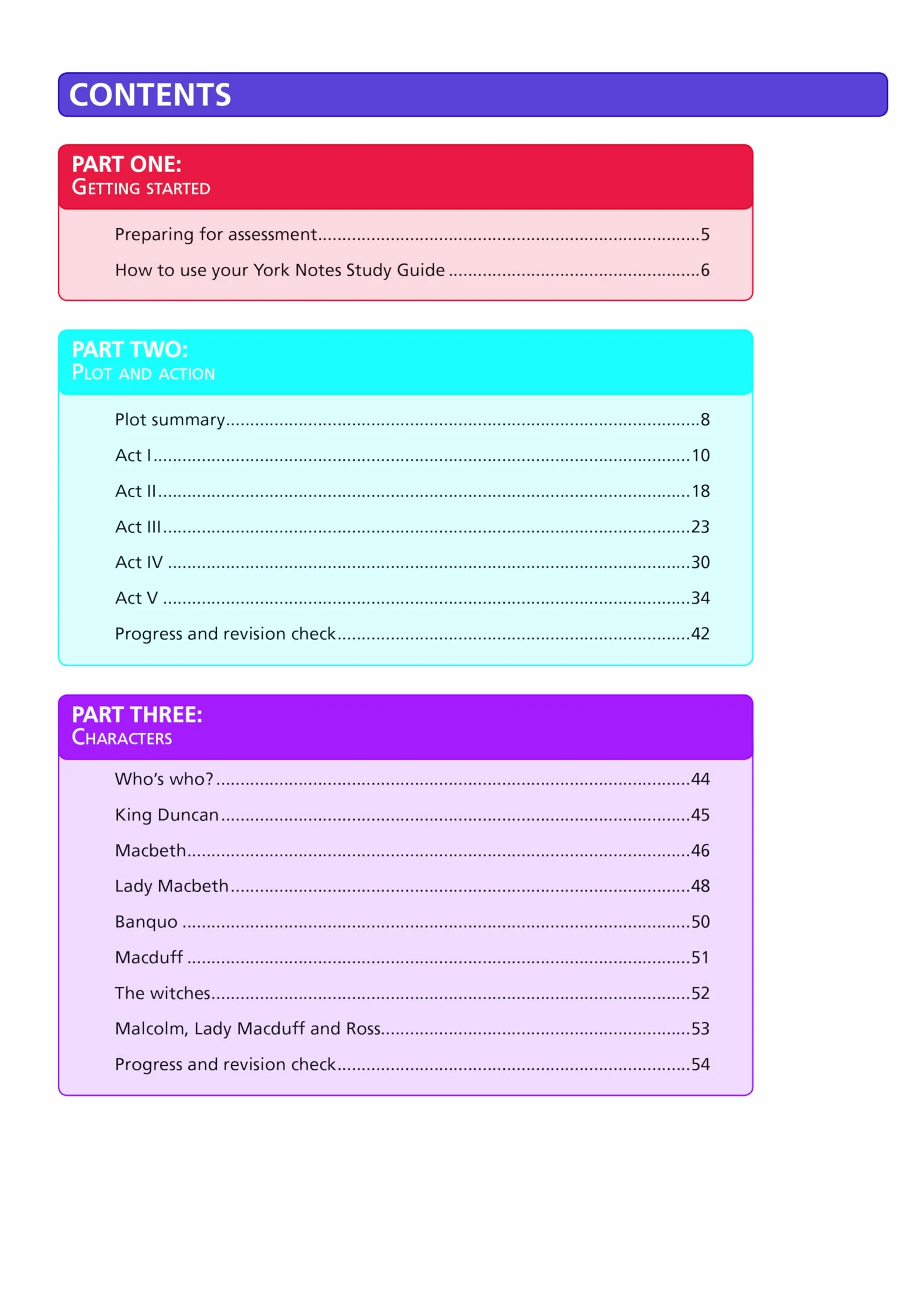 Macbeth York Notes GCSE English Literature Study Guide 2026 2027 Exams