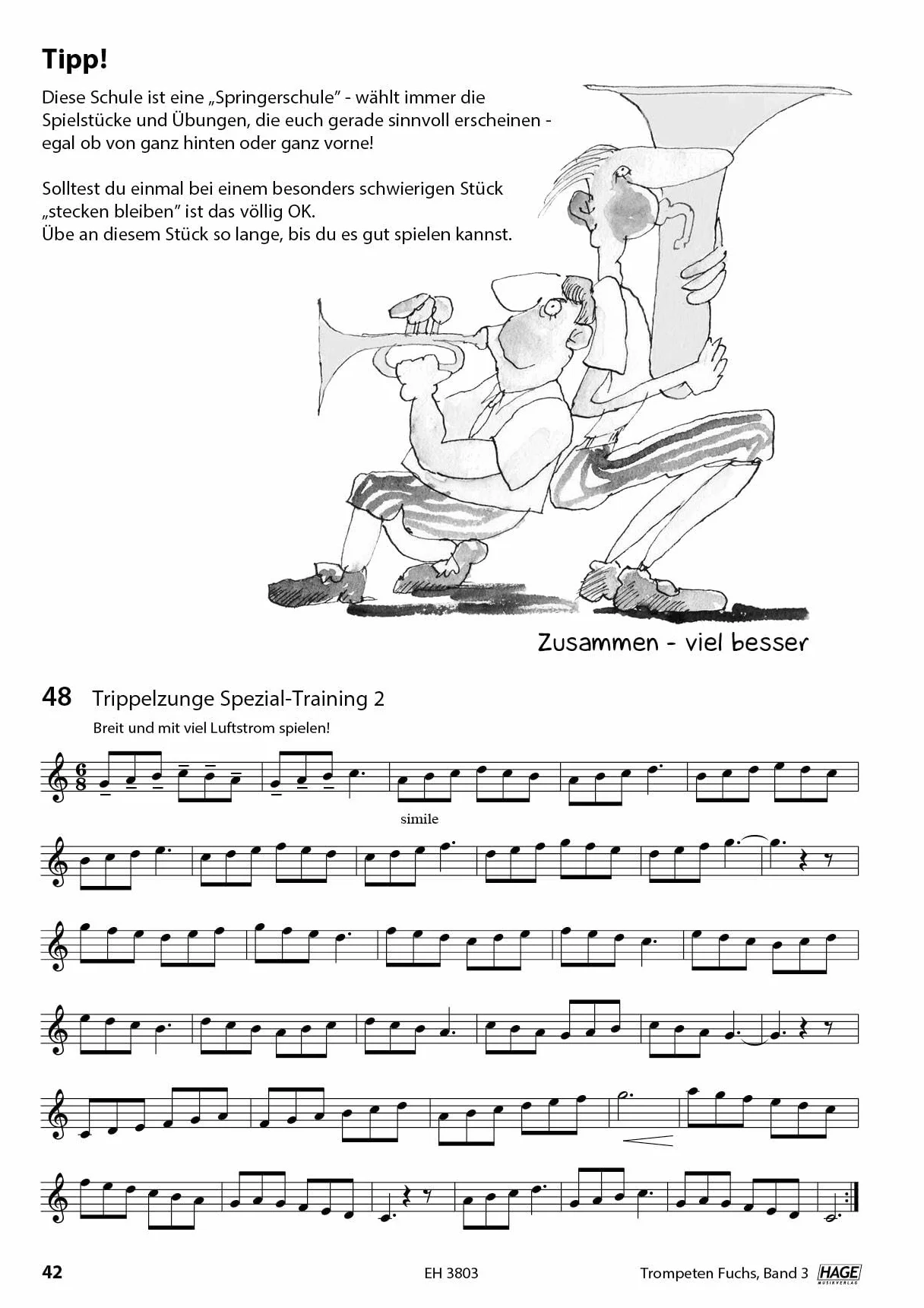 Trompeten Fuchs Band 3: Trompetenschule