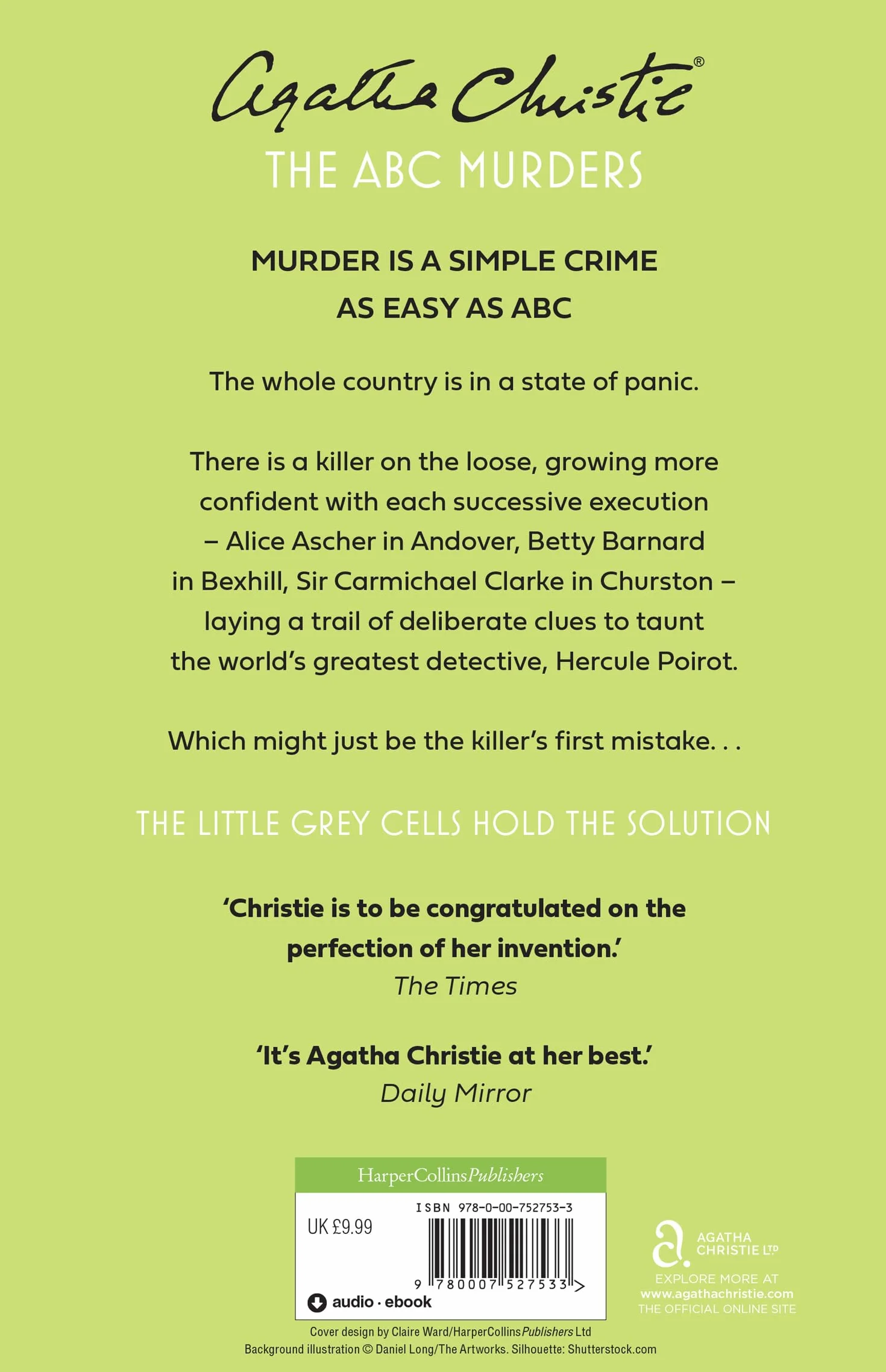 The ABC Murders: A Chilling Detective Mystery of a Serial Killer's Deadly Game