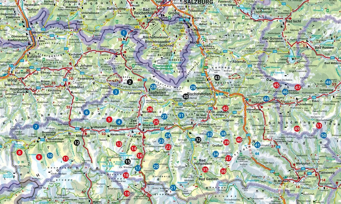 Alm- und Hüttenwanderungen Salzburger Land: Pinzgau, Pongau, Dachstein-Tauern. 51 Touren mit GPS-Tracks