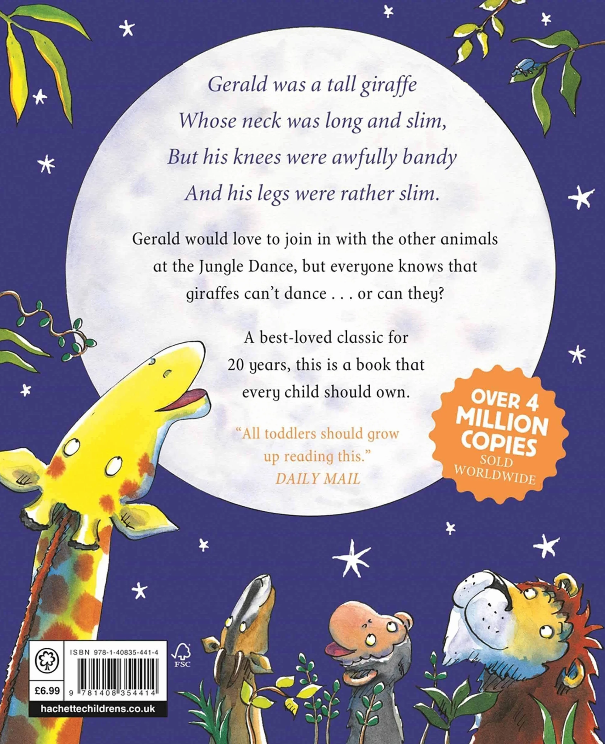 Giraffes Can't Dance Cased Board Book