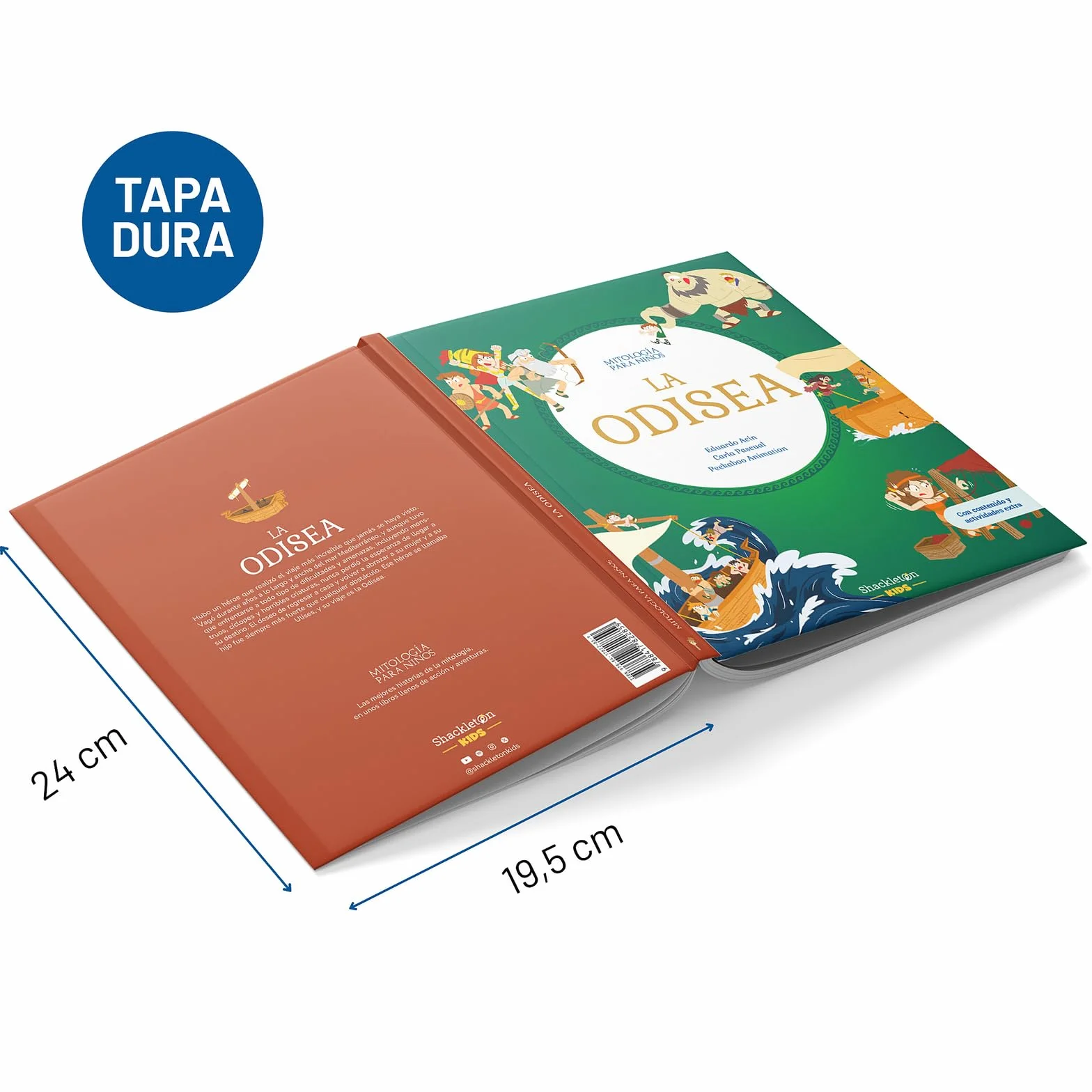 La Odisea: Las mejores historias de la mitología griega y romana para niños