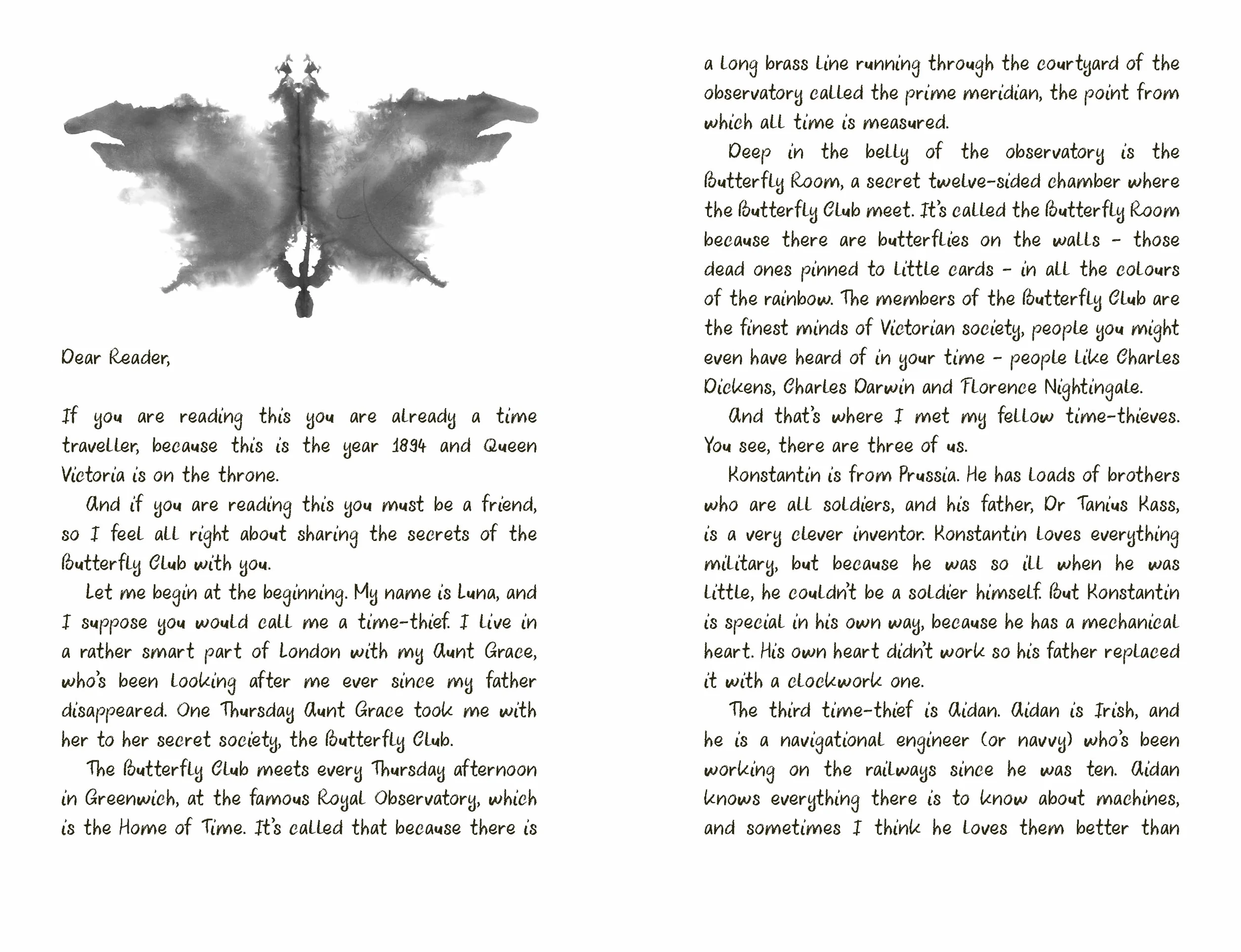 The Butterfly Club: The Mona Lisa Mystery: Book 3 - A time-travelling adventure around Paris and Florence