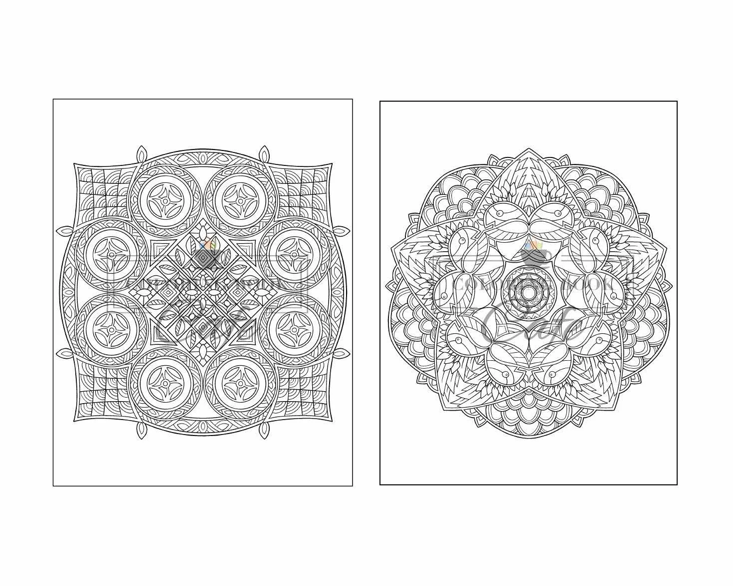 125 Mandalas: An Adult Coloring Book Featuring 125 of the World’s Most Beautiful Mandalas for Stress Relief and Relaxation