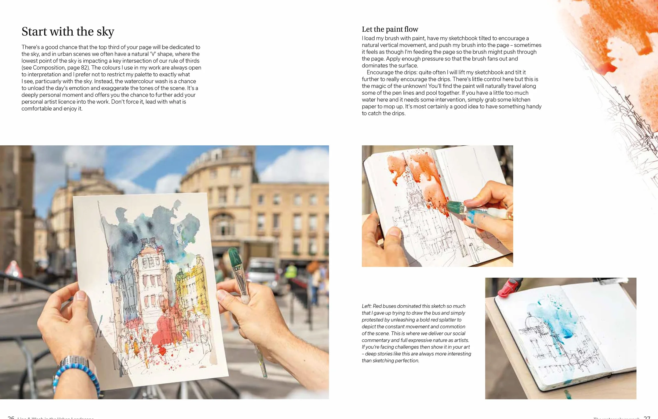 Line and Wash in the Urban Landscape: Sketching with Watercolour and Ink