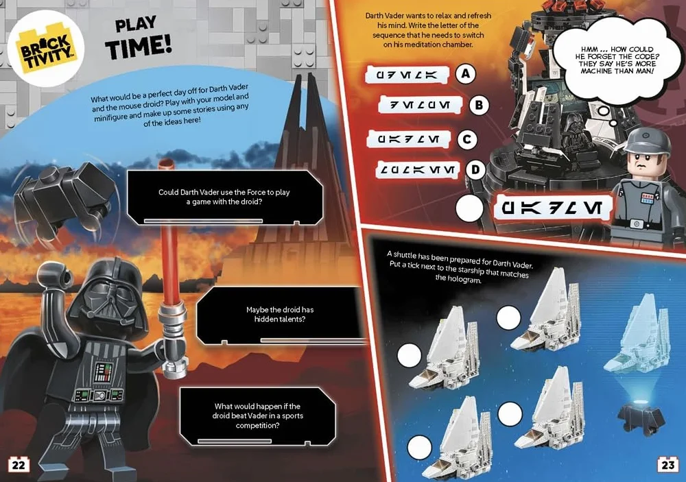 LEGO® Star Wars™: The Dark Lord (with Darth Vader minifigure, lightsaber and exclusive mouse droid mini-build)
