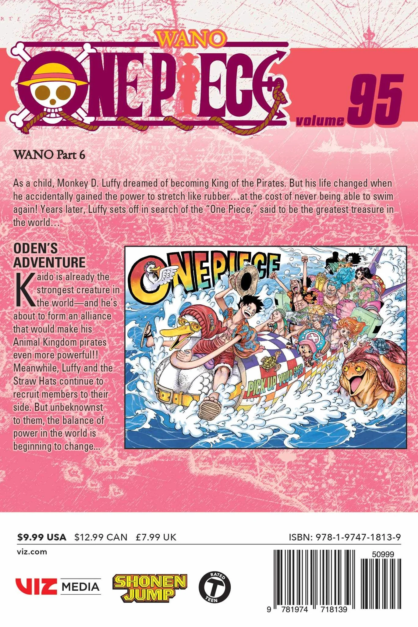 One Piece, Vol. 95: Oden's Adventure