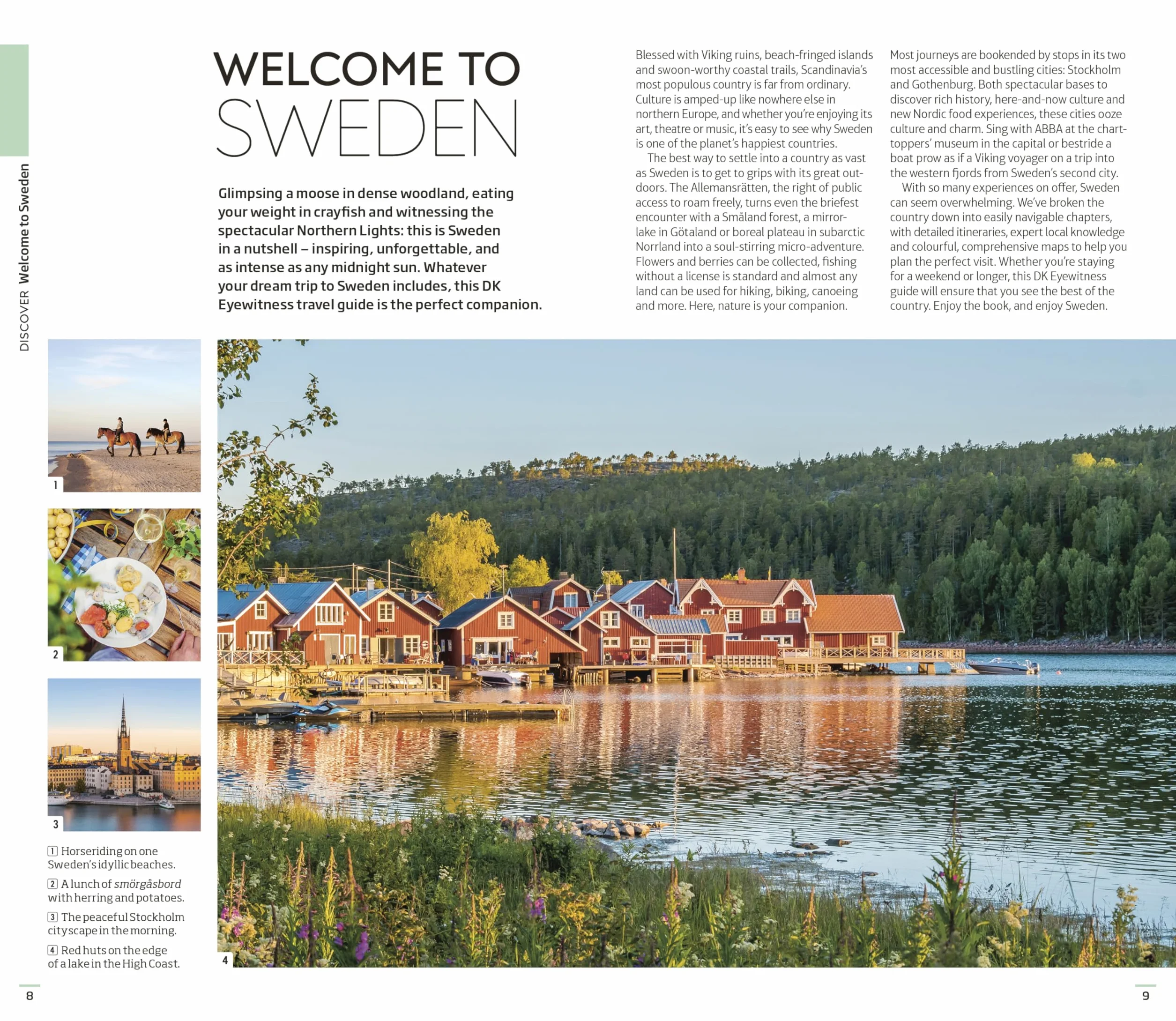 DK Eyewitness Sweden: Inspire Plan Discover Experience