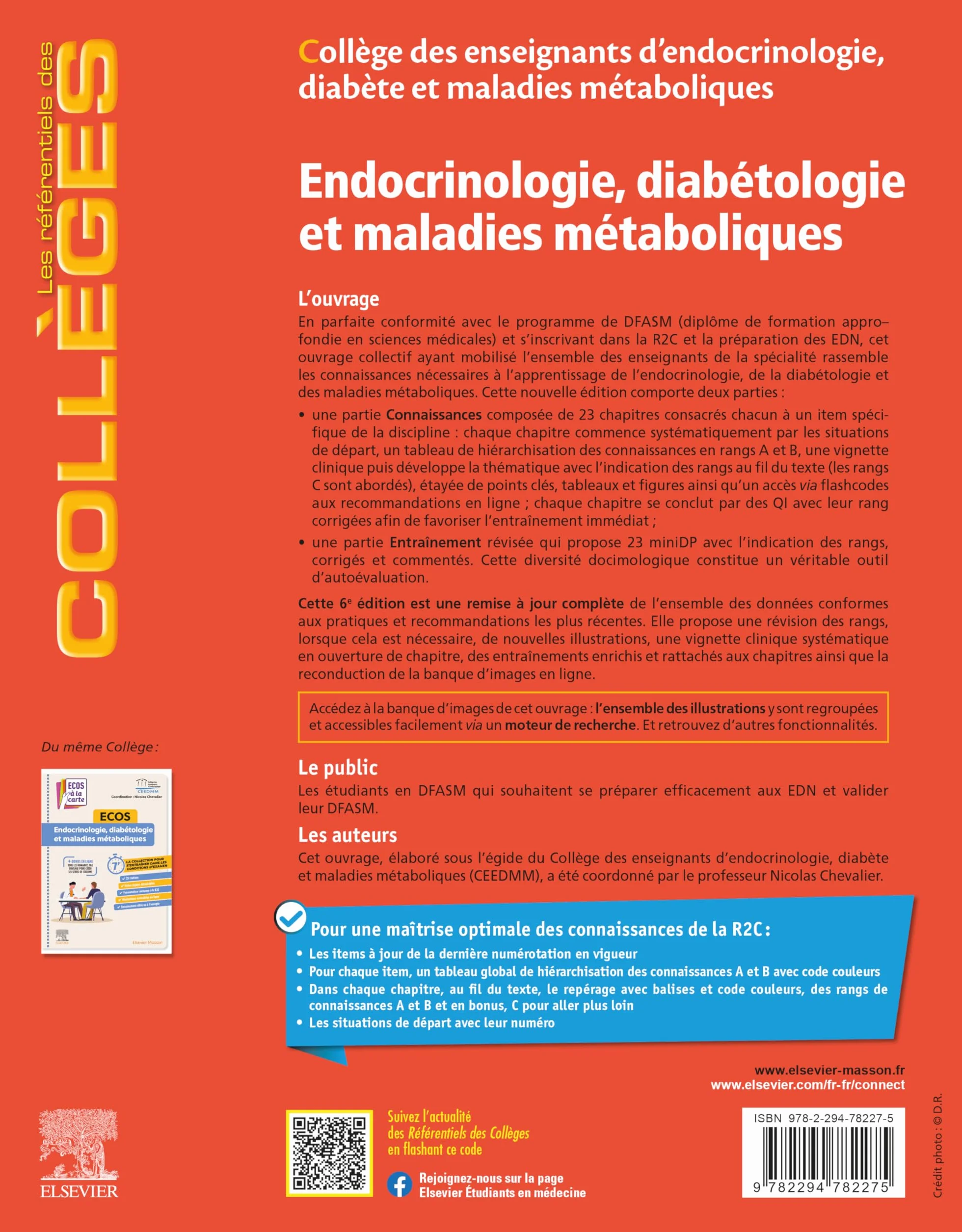 Endocrinologie, diabétologie et maladies métaboliques: Réussir ses EDN