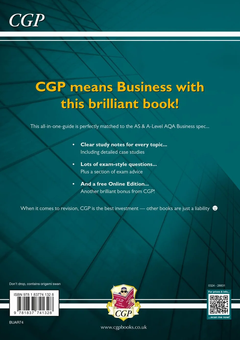 A-Level & AS Business: AQA Complete Revision & Practice with Online Ed. (For exams in 2026 & 2027)