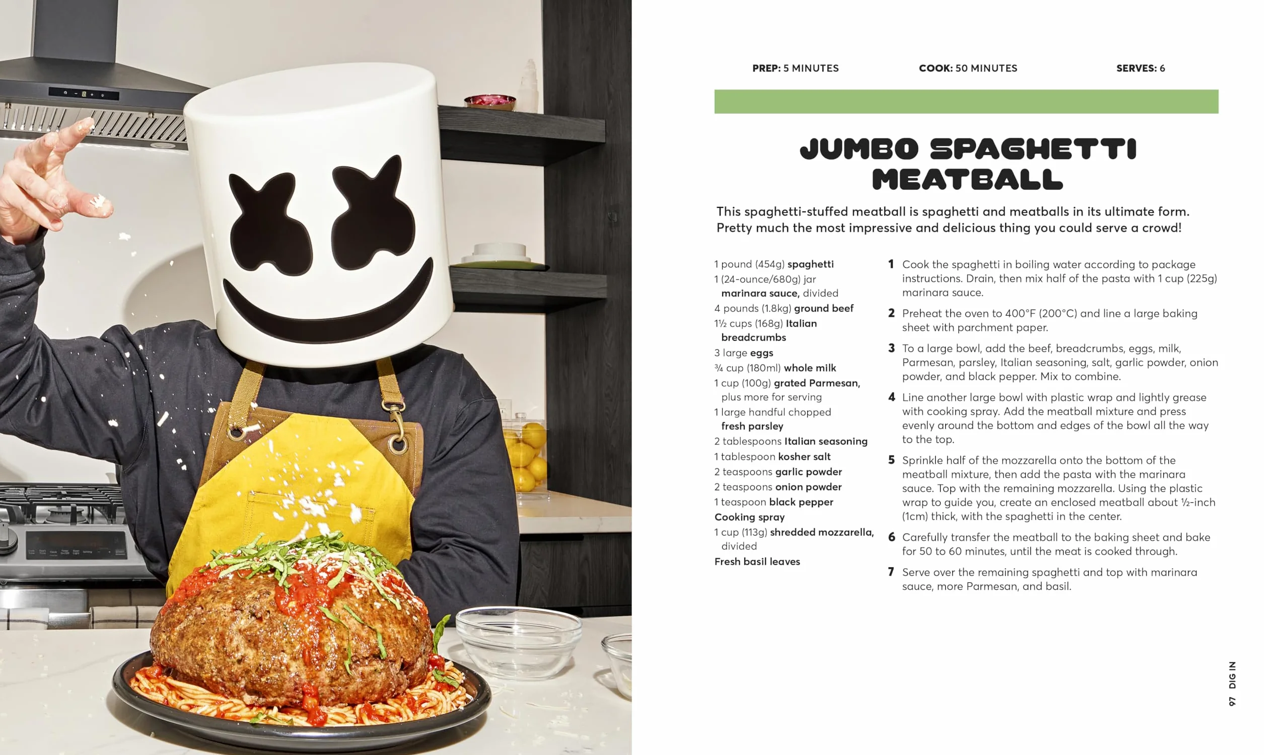 Cooking with Marshmello: Recipes with a Remix