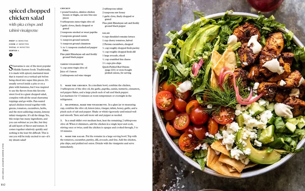 Half Baked Harvest Every Day: Recipes for Balanced, Flexible, Feel-Good Meals Cookbook