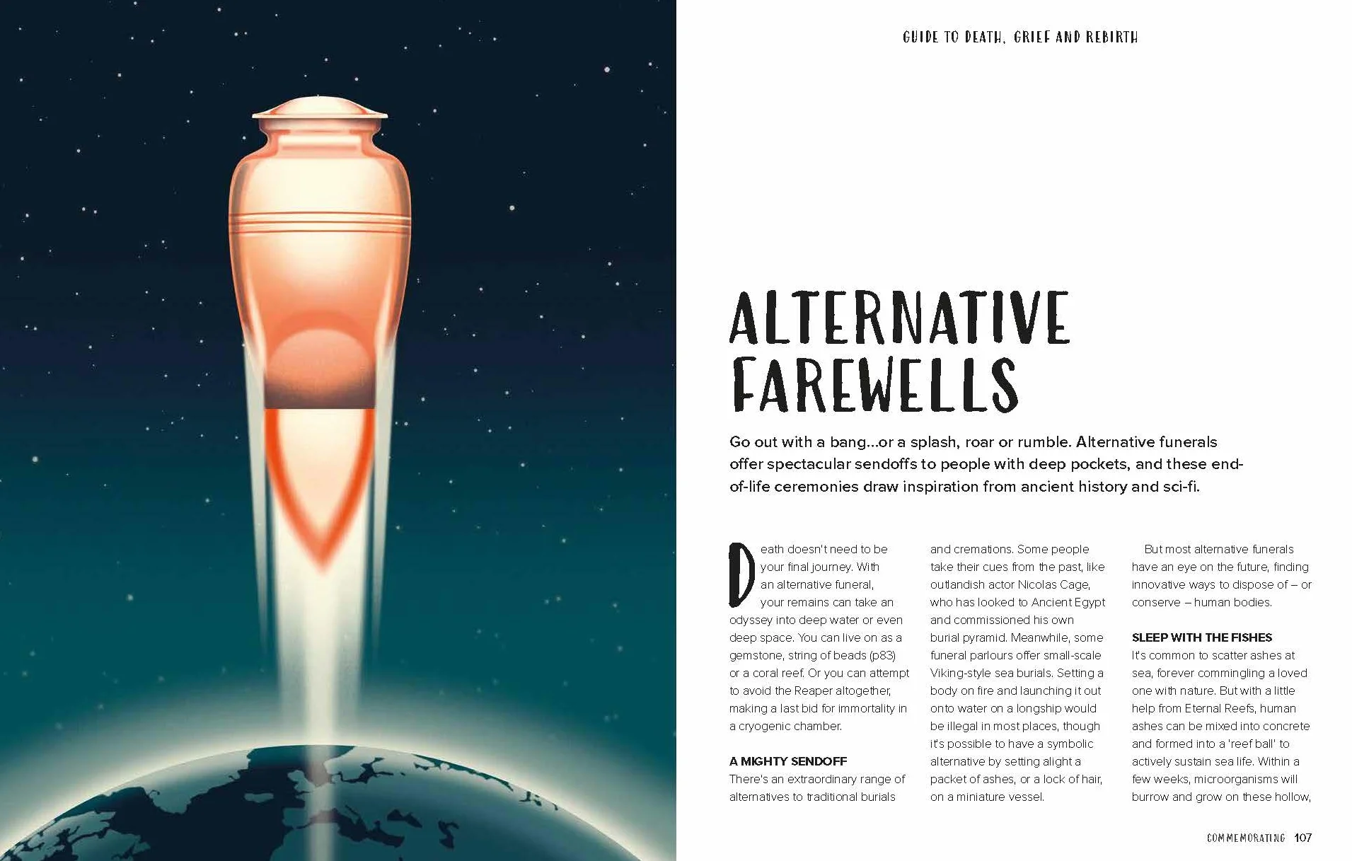 Lonely Planet's Guide to Death, Grief and Rebirth 1ed -anglais-: Fascinating Traditions & Beliefs from Around the World | Insightful First Person Stories | Vibrant Photography: 1