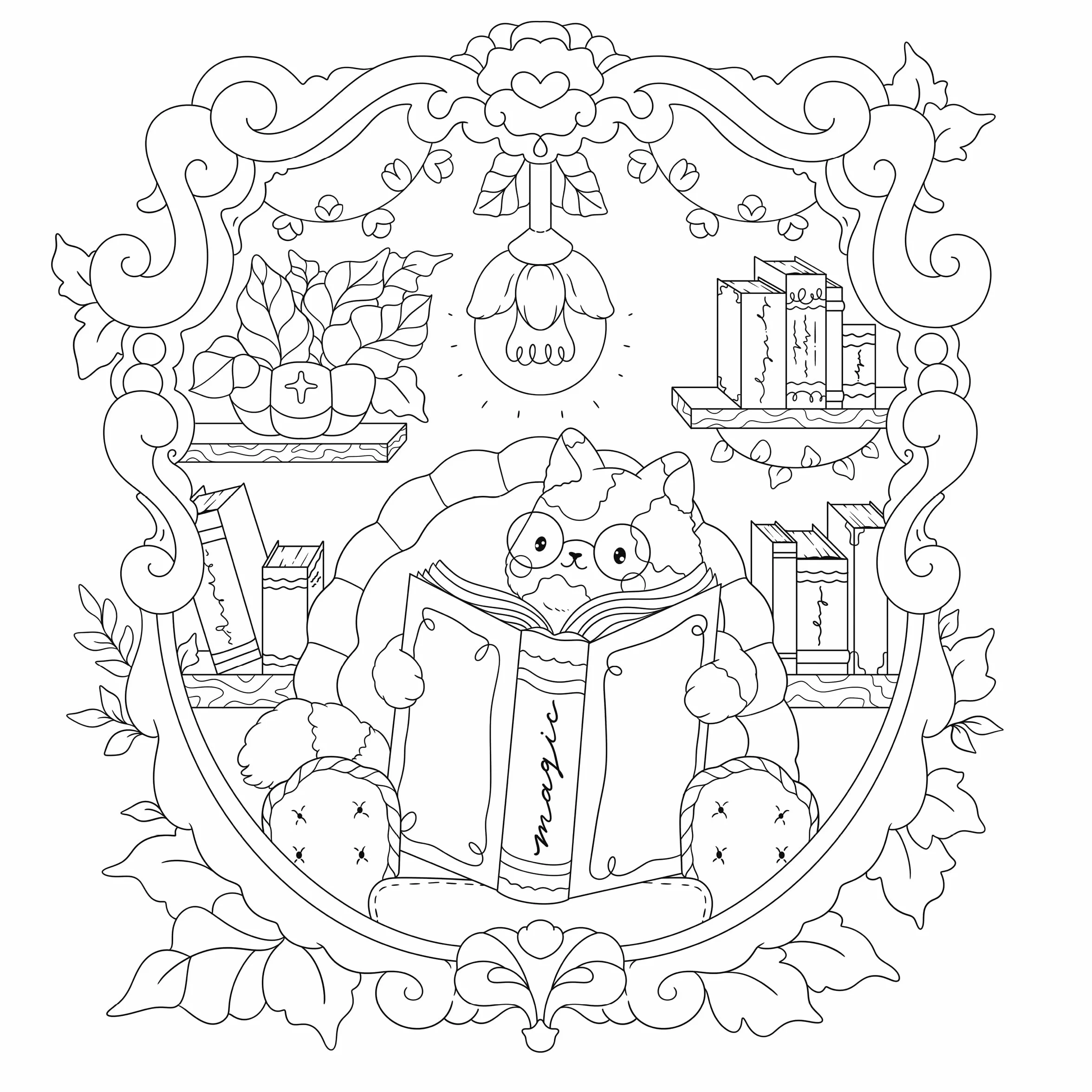 So Many Cozy Animals!: Cute & Comfy Scenes to Color