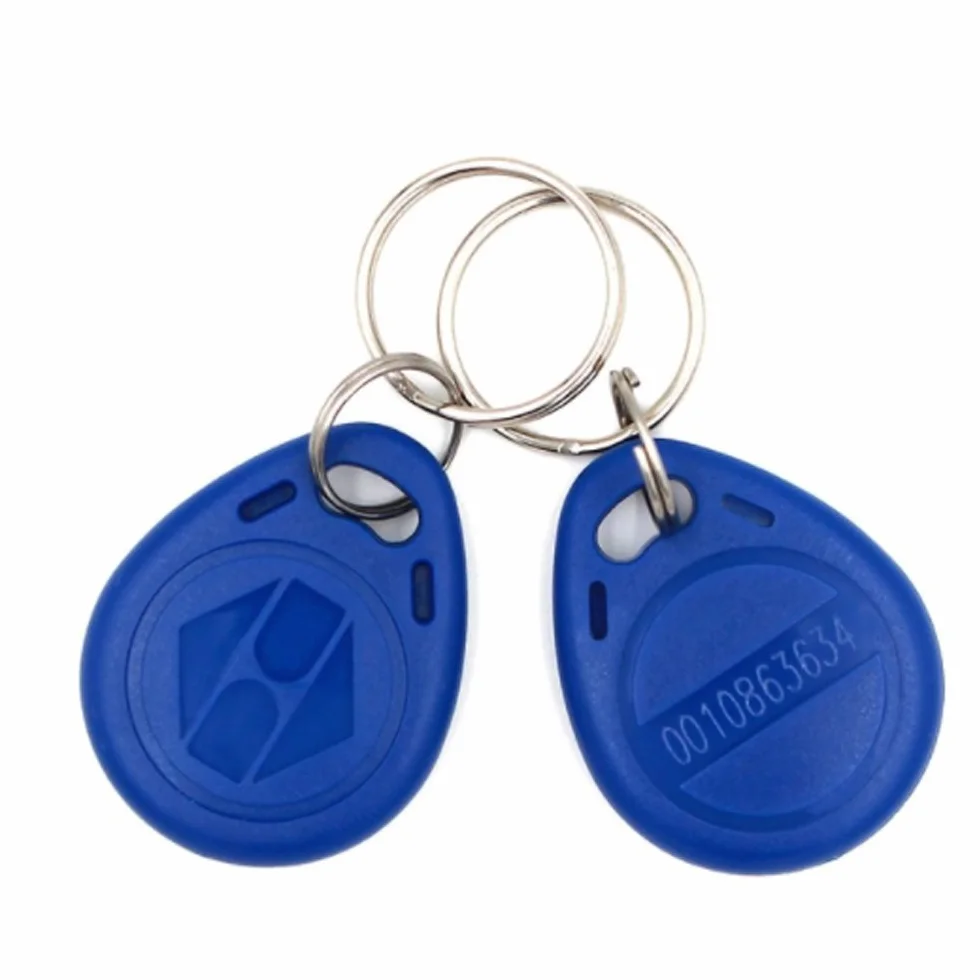 Karta dostępu RFID 125 kHz EM4100 TK4100 Brelok Smart ID 10 sztuk Mix Color