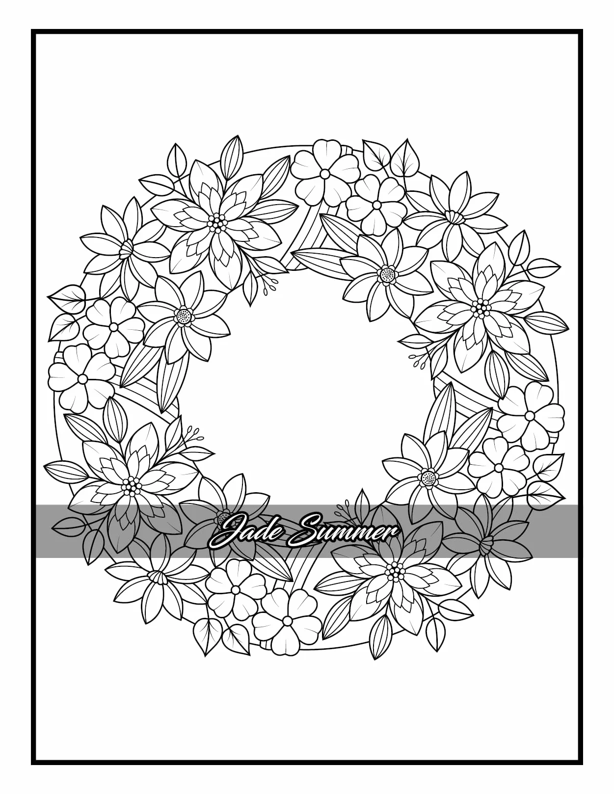 100 Flowers: Adult Coloring Book with Bouquets, Wreaths, Swirls, Patterns, Decorations