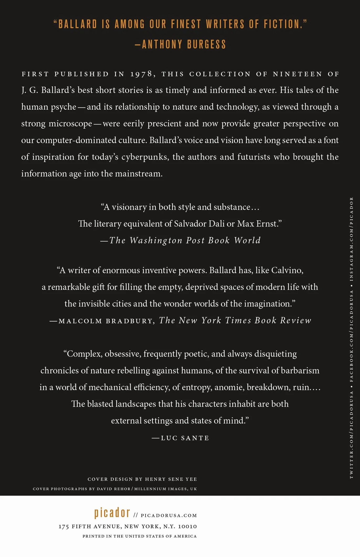 The Best Short Stories of J. G. Ballard