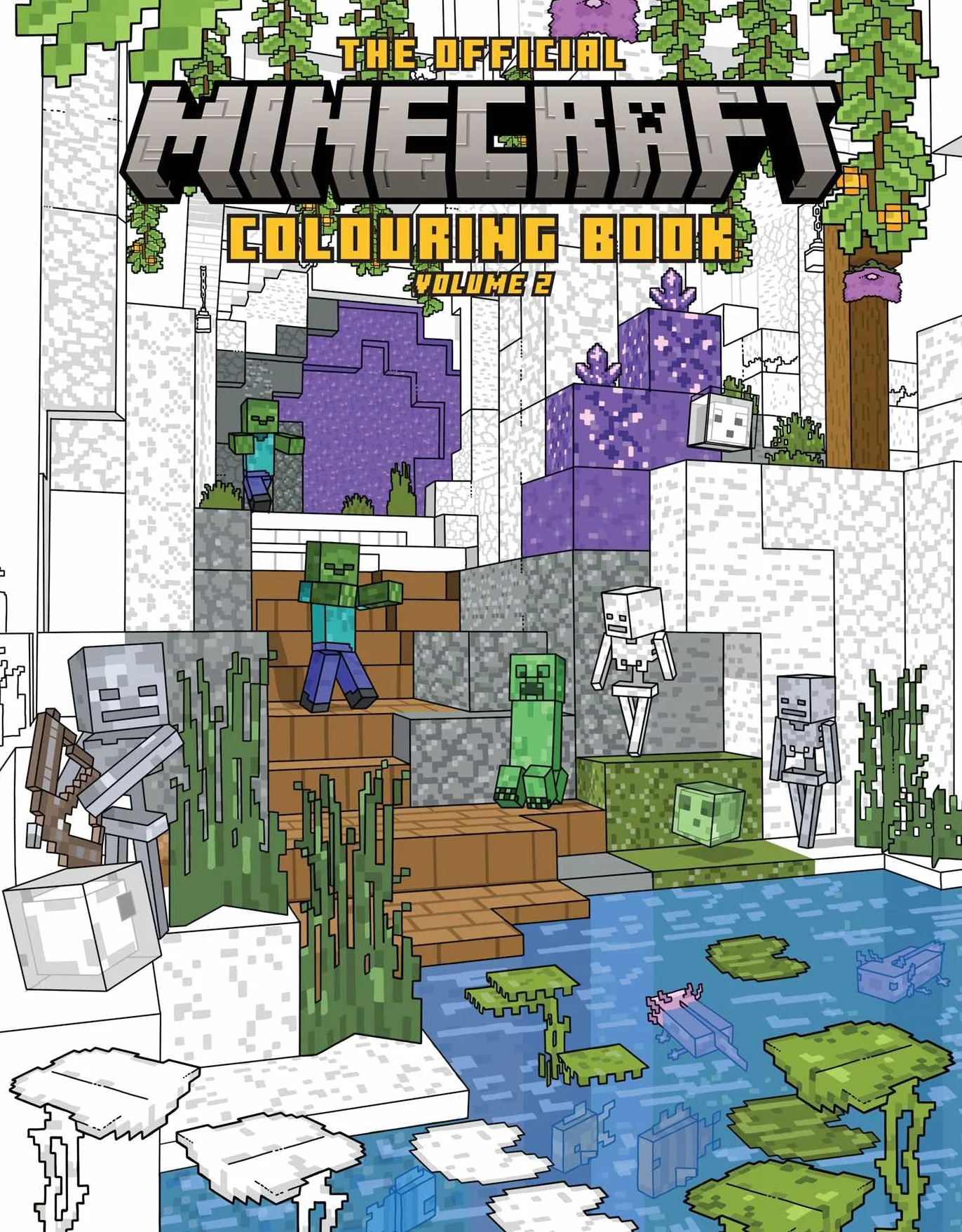 The Official Minecraft Colouring Book, Volume 2