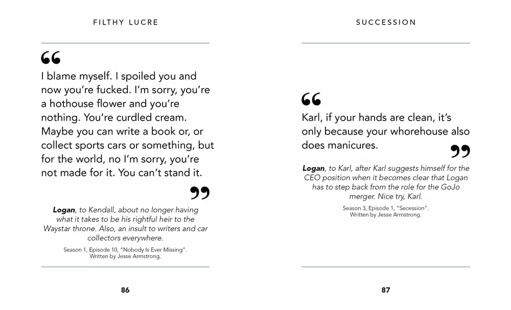 Now F**k Off!: The Little Guide to Succession: 16