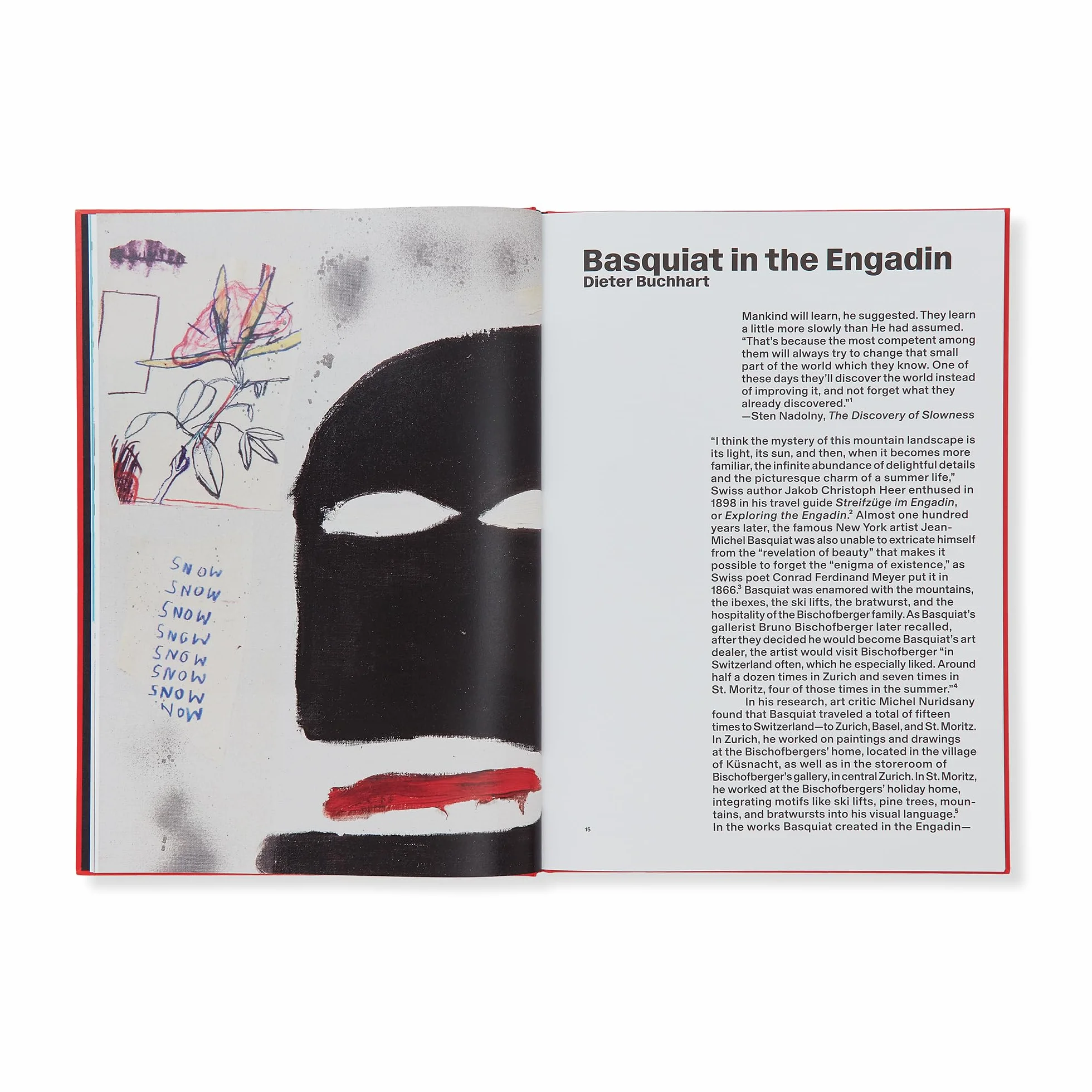 Jean-Michel Basquiat: Engadin /anglais