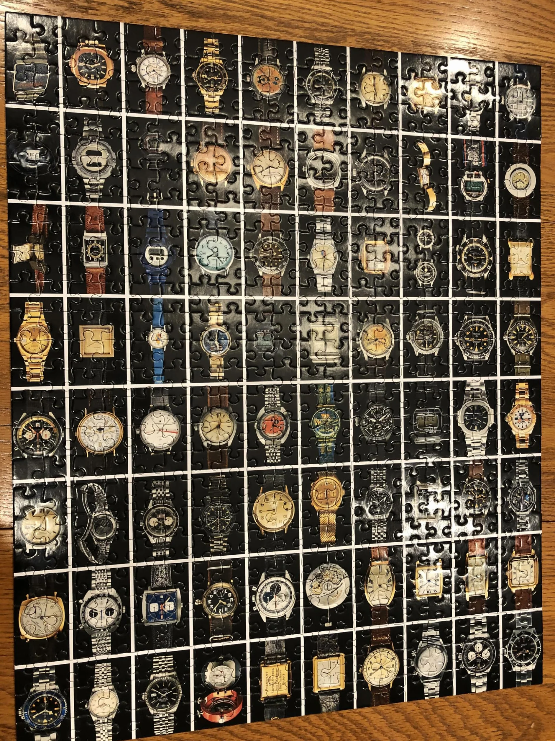 Iconic Watches 500-Piece Puzzle
