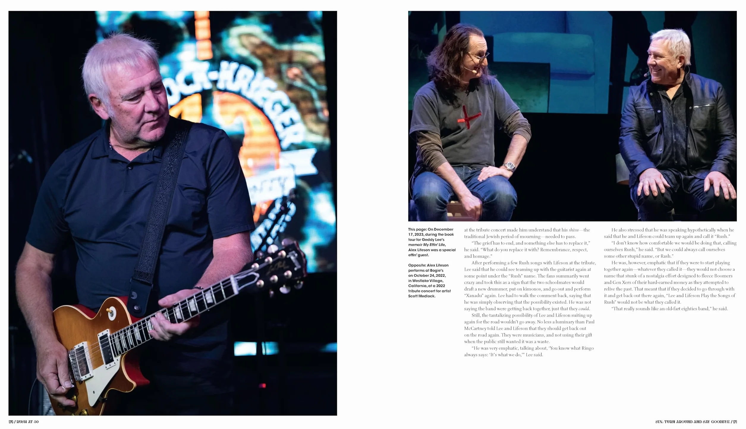 Rush at 50