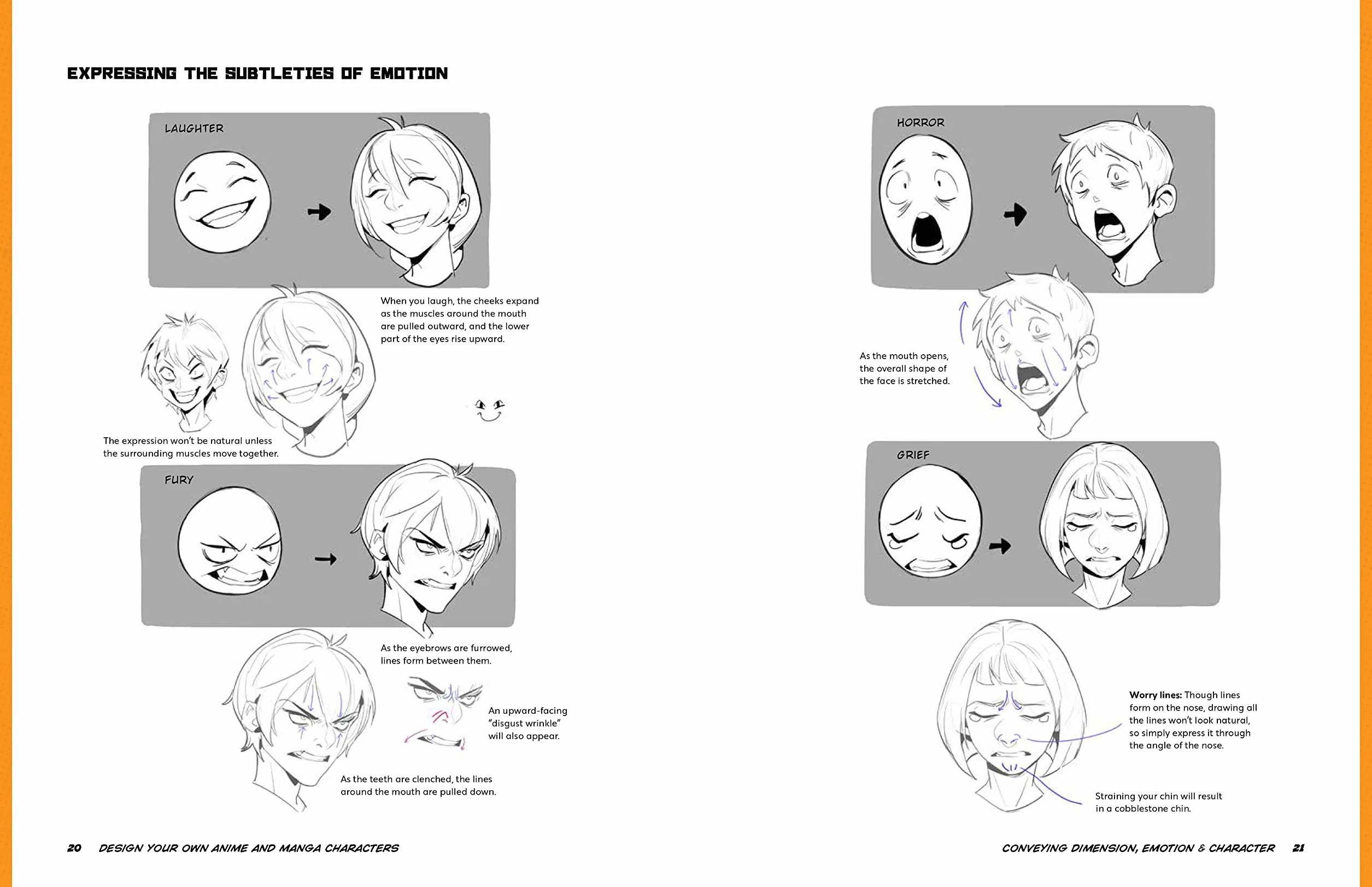 Design Your Own Anime and Manga Characters: Step-By-Step Lessons for Creating and Drawing Unique Characters - Learn Anatomy, Poses, Expressions, Costumes, and More