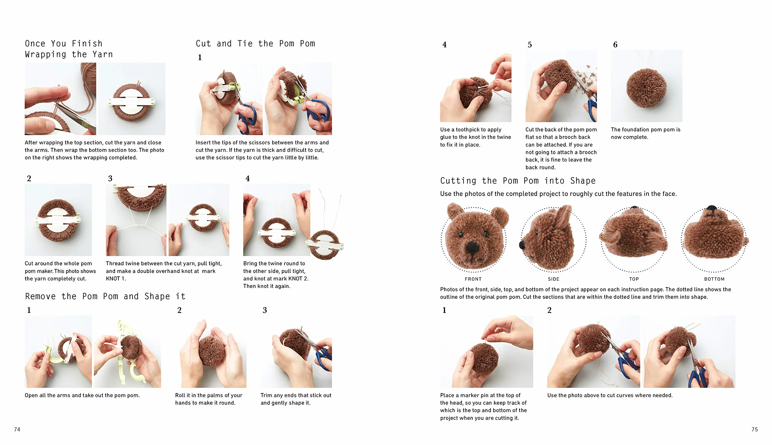 POM POM Animals: 45 Easy Wool Projects