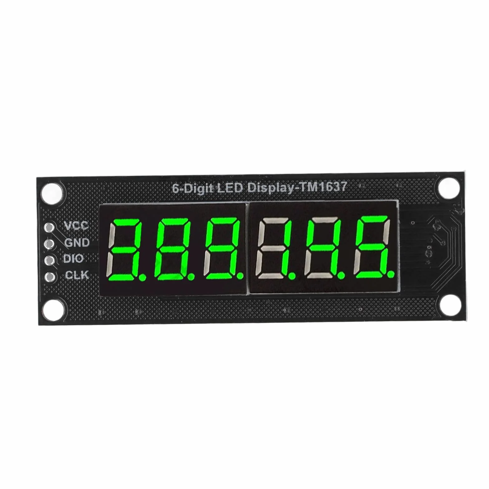 Cyfrowy moduł Wyświetlacza LED Cyfrowy Wyświetlacz LED Tube 0,36 Cala 6 Bitów 7 Segmentów TM1637 Moduł Wyświetlacza Zegara LED z Zielonym światłem Wyświetlacze Segmentowe LED 5 V