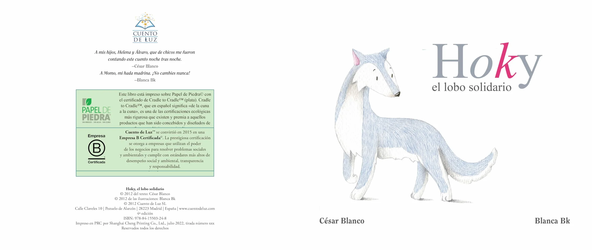 Hoky El Lobo Solidario (Hoky the Caring Wolf)